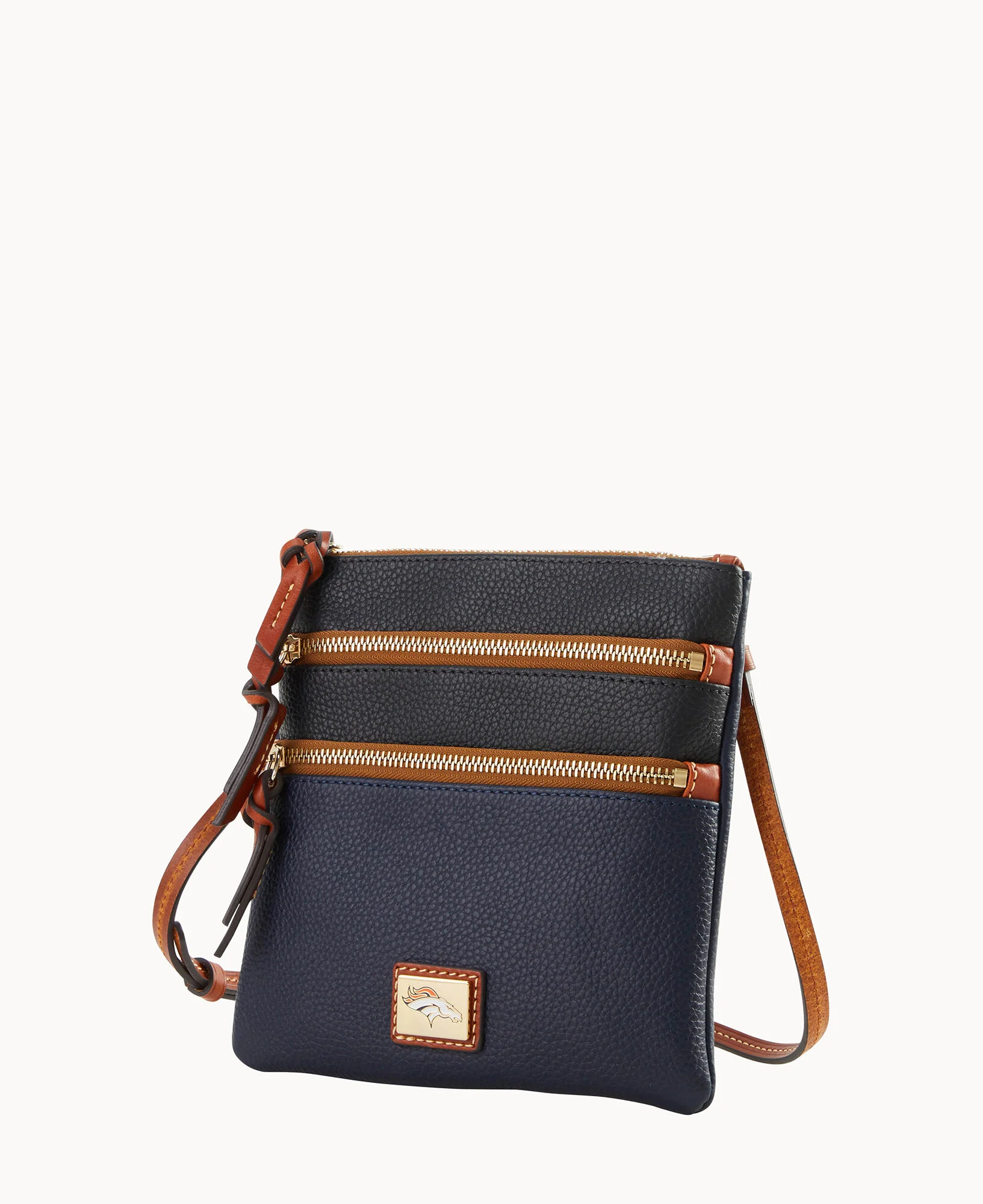 NFL Broncos Triple Zip Crossbody - Image 2