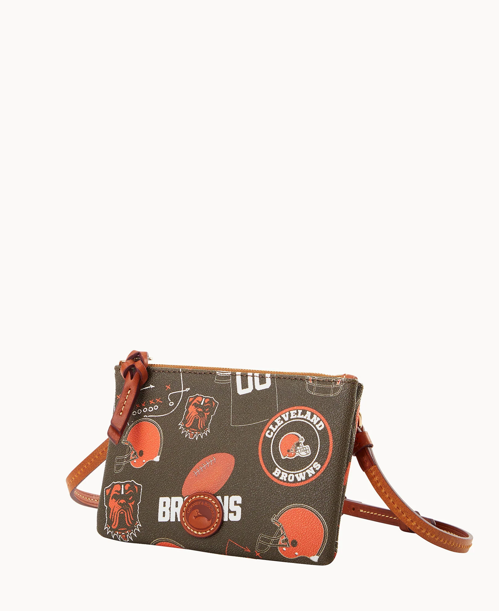 NFL Browns Top Zip Crossbody - Image 2