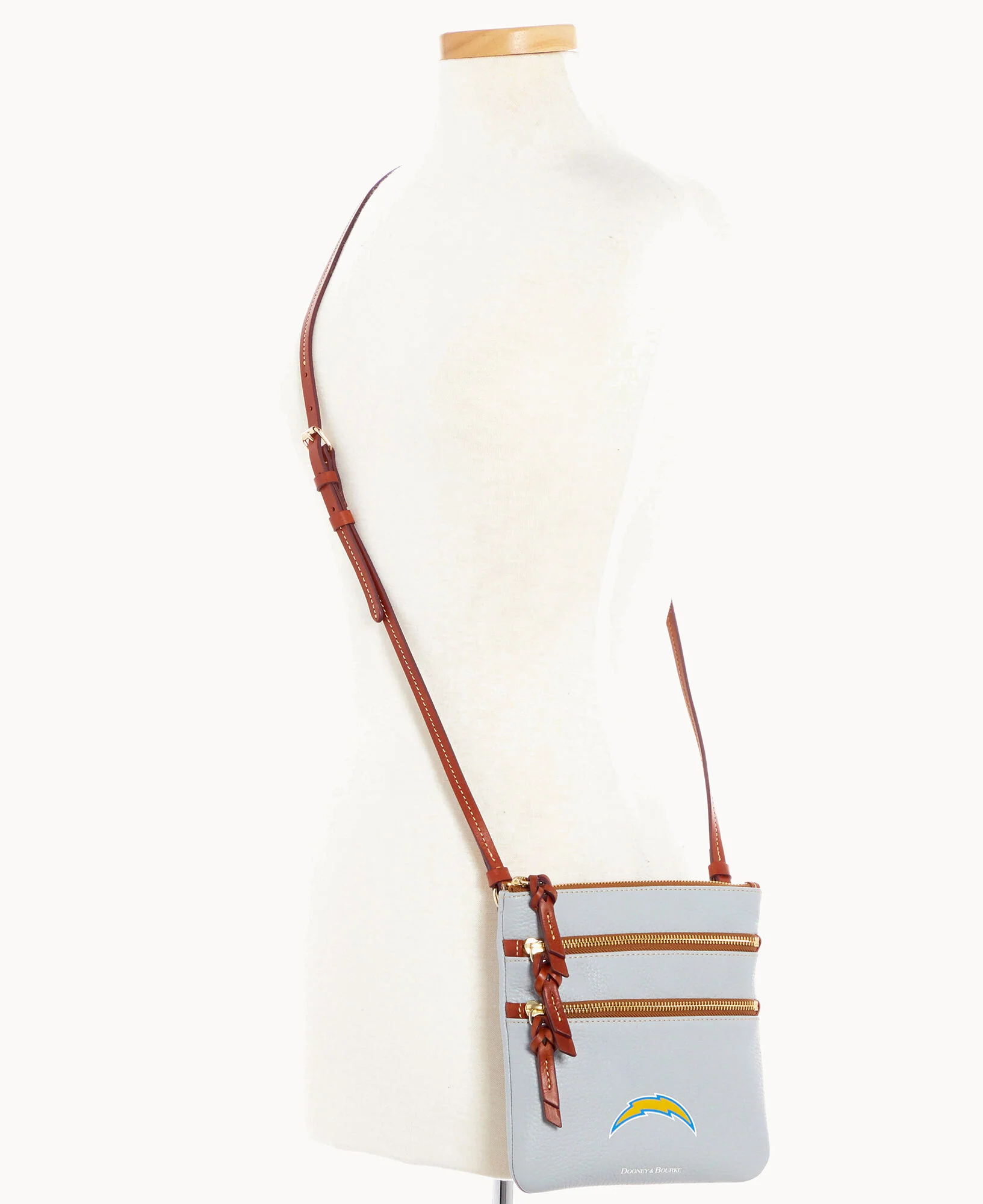 NFL Chargers Triple Zip Crossbody - Image 4