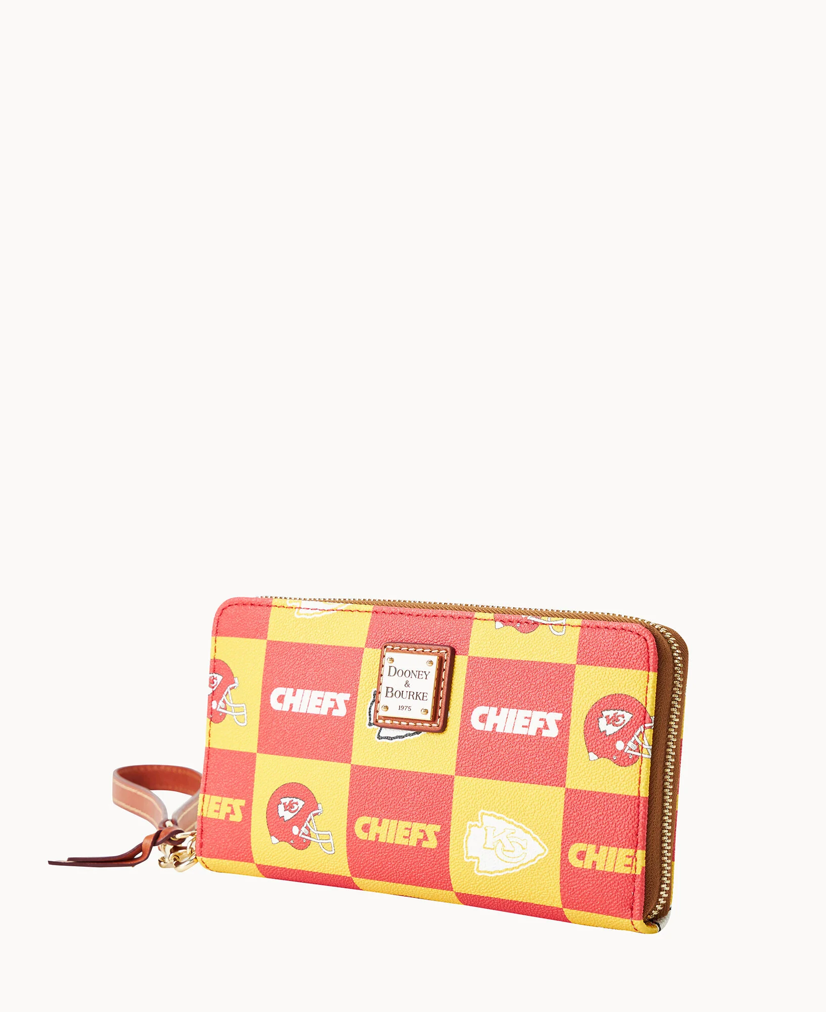 NFL Chiefs Large Zip Around Wristlet - Image 2