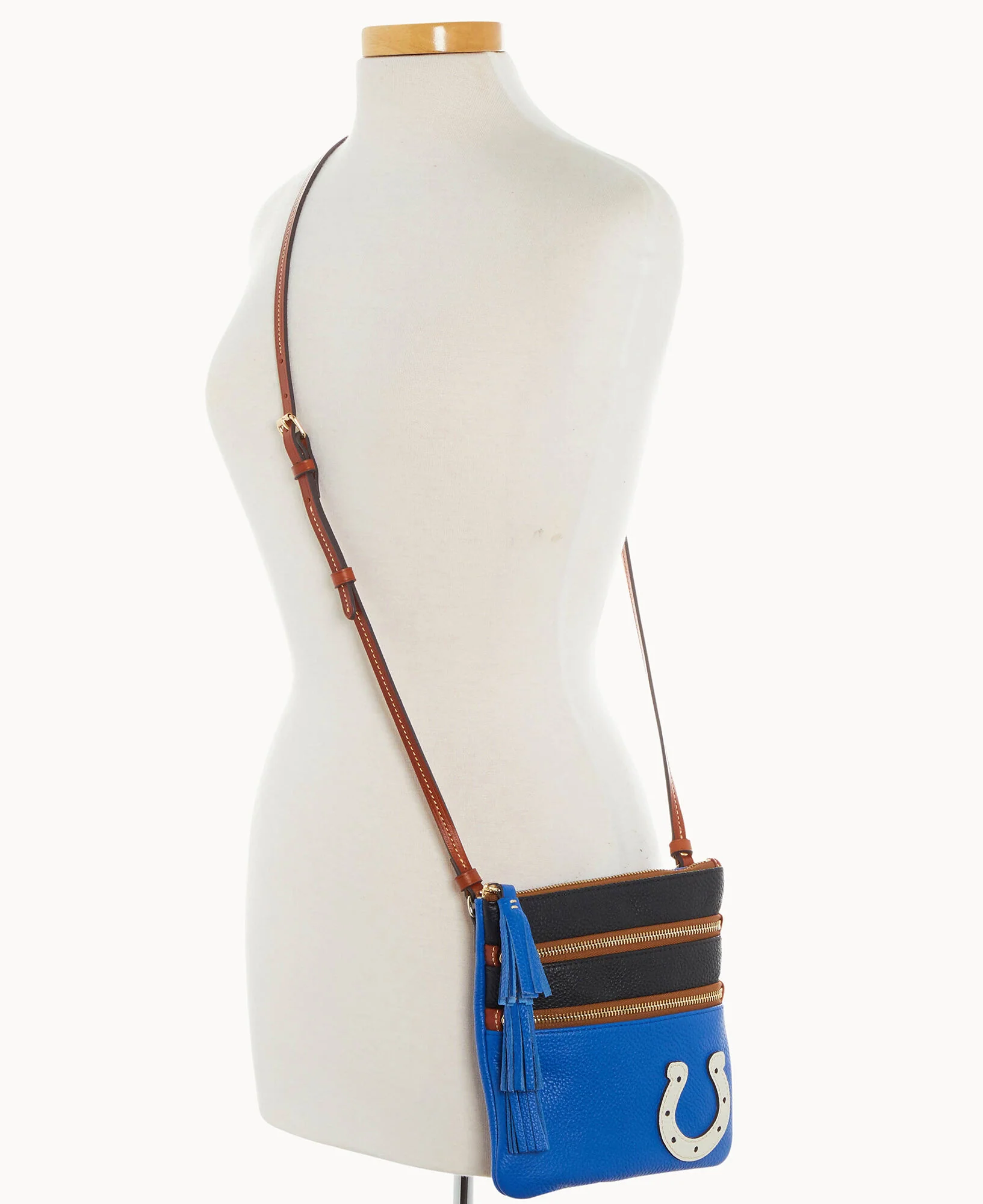 NFL Colts Triple Zip Crossbody - Image 5