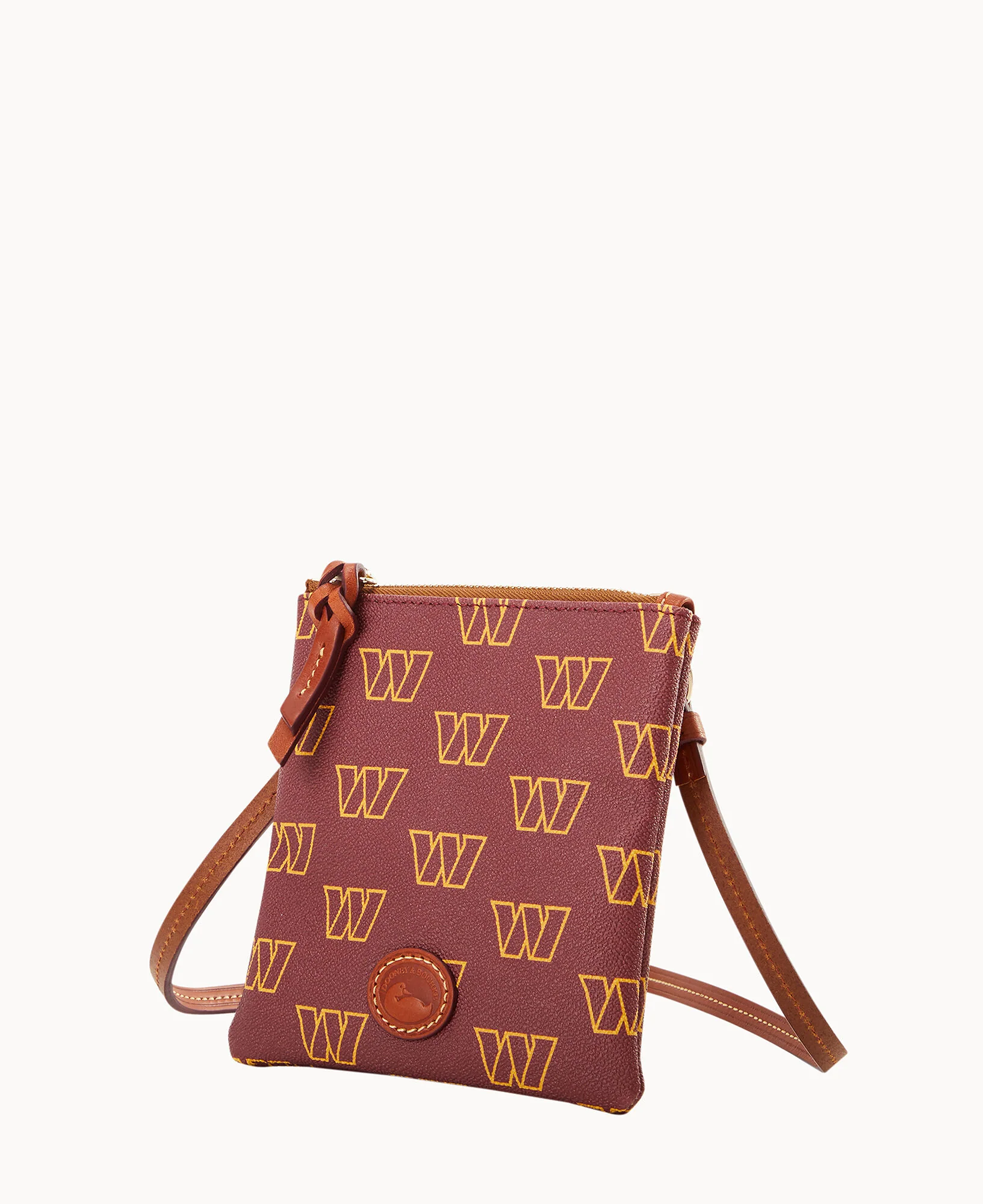 NFL Commanders Small North South Top Zip Crossbody - Image 2