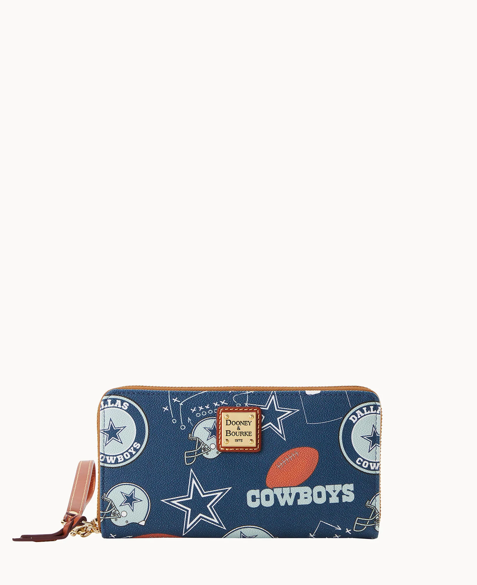 NFL Cowboys Large Zip Around Wristlet - Image 2