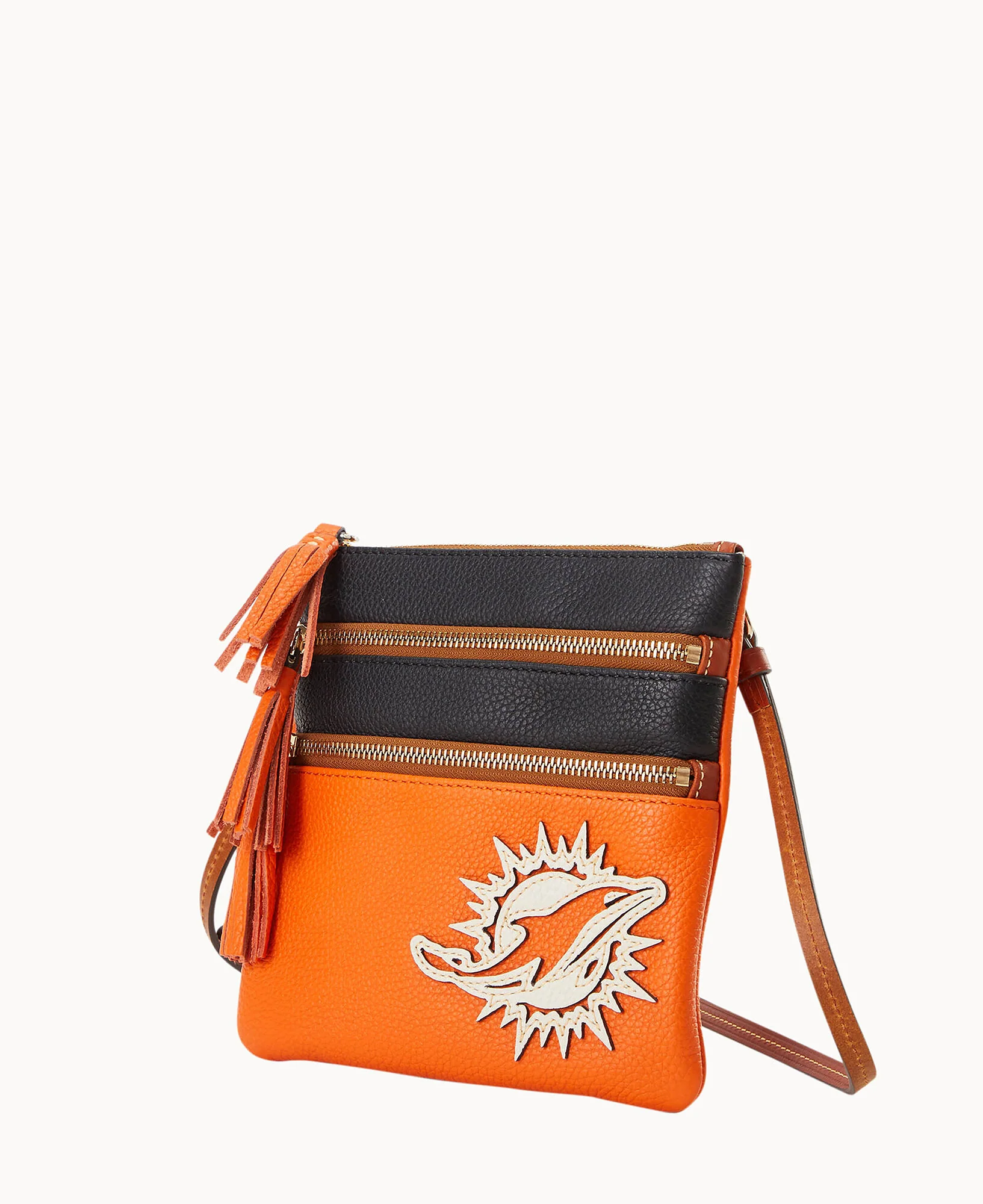 NFL Dolphins Triple Zip Crossbody - Image 2
