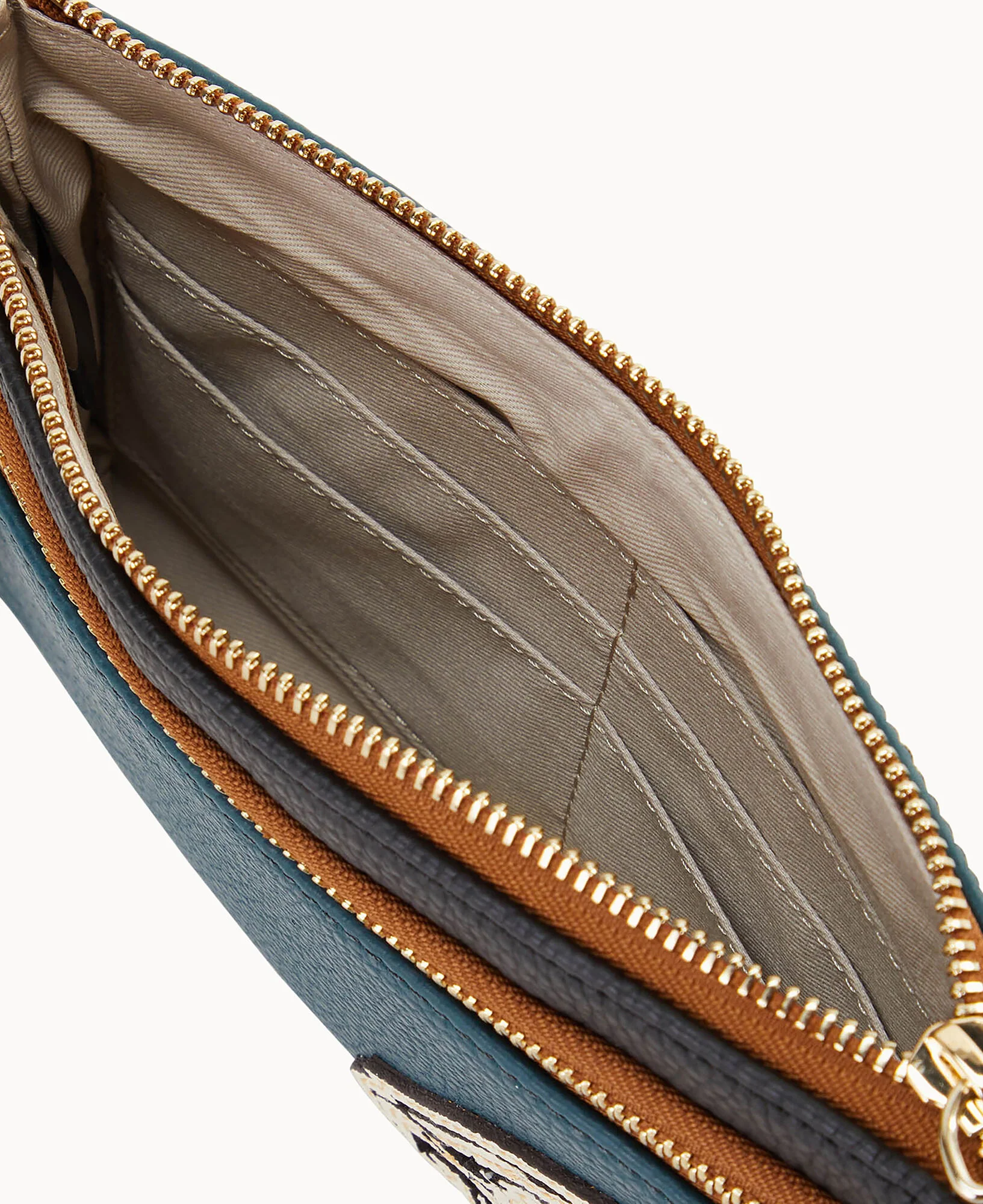 NFL Eagles Double Zip Wristlet - Image 3