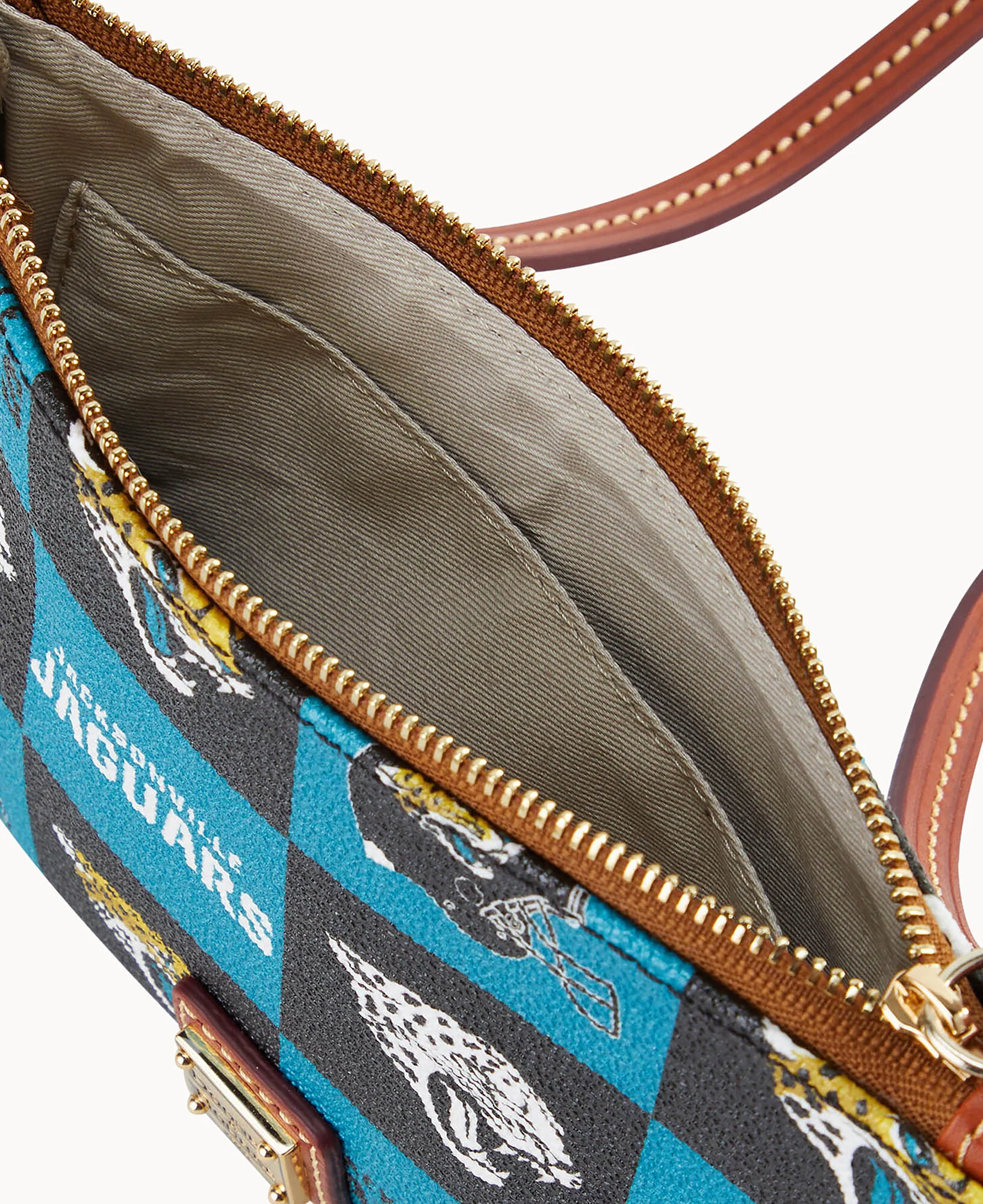 NFL Jaguars Top Zip Crossbody - Image 3