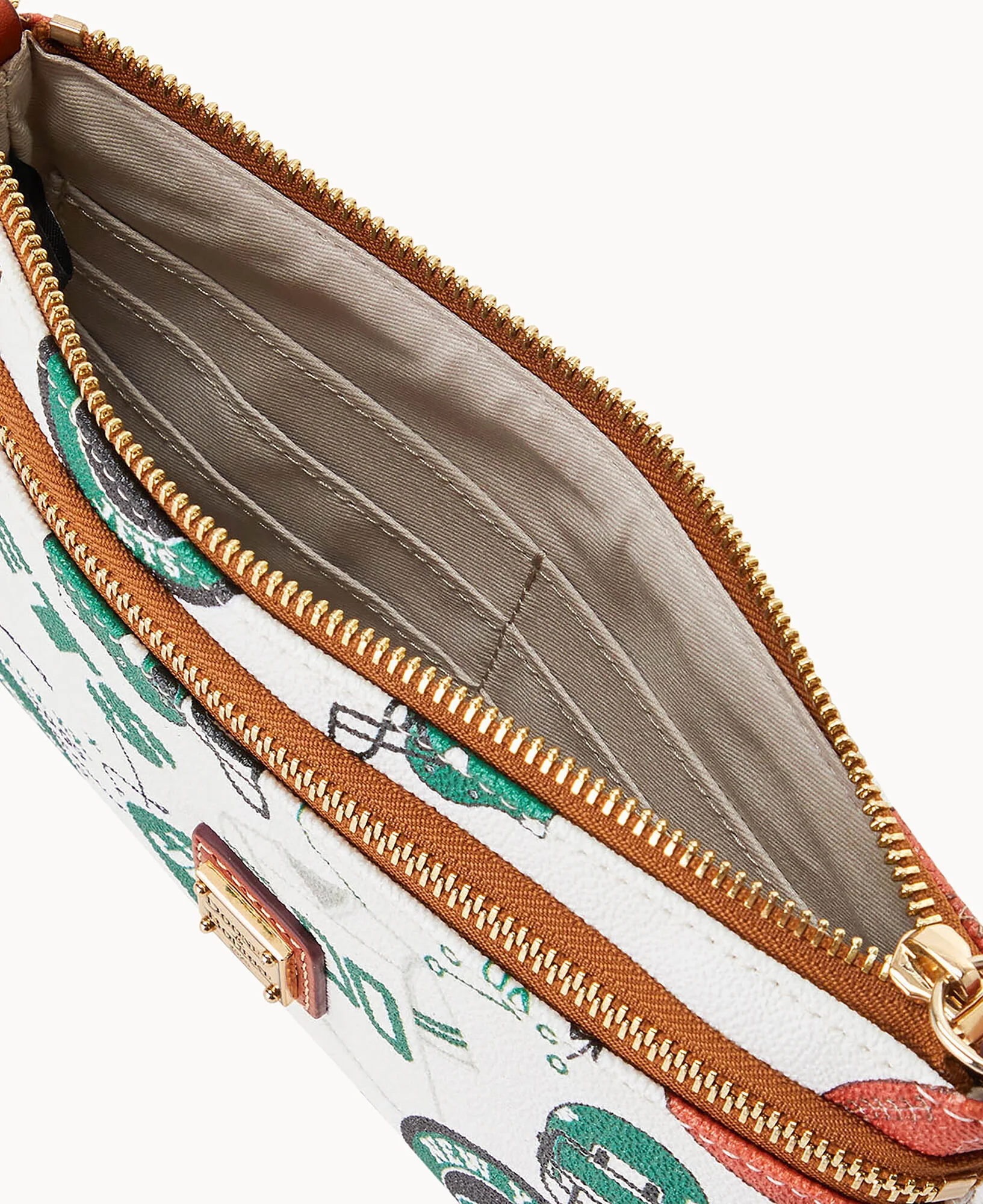 NFL Jets Double Zip Wristlet - Image 3
