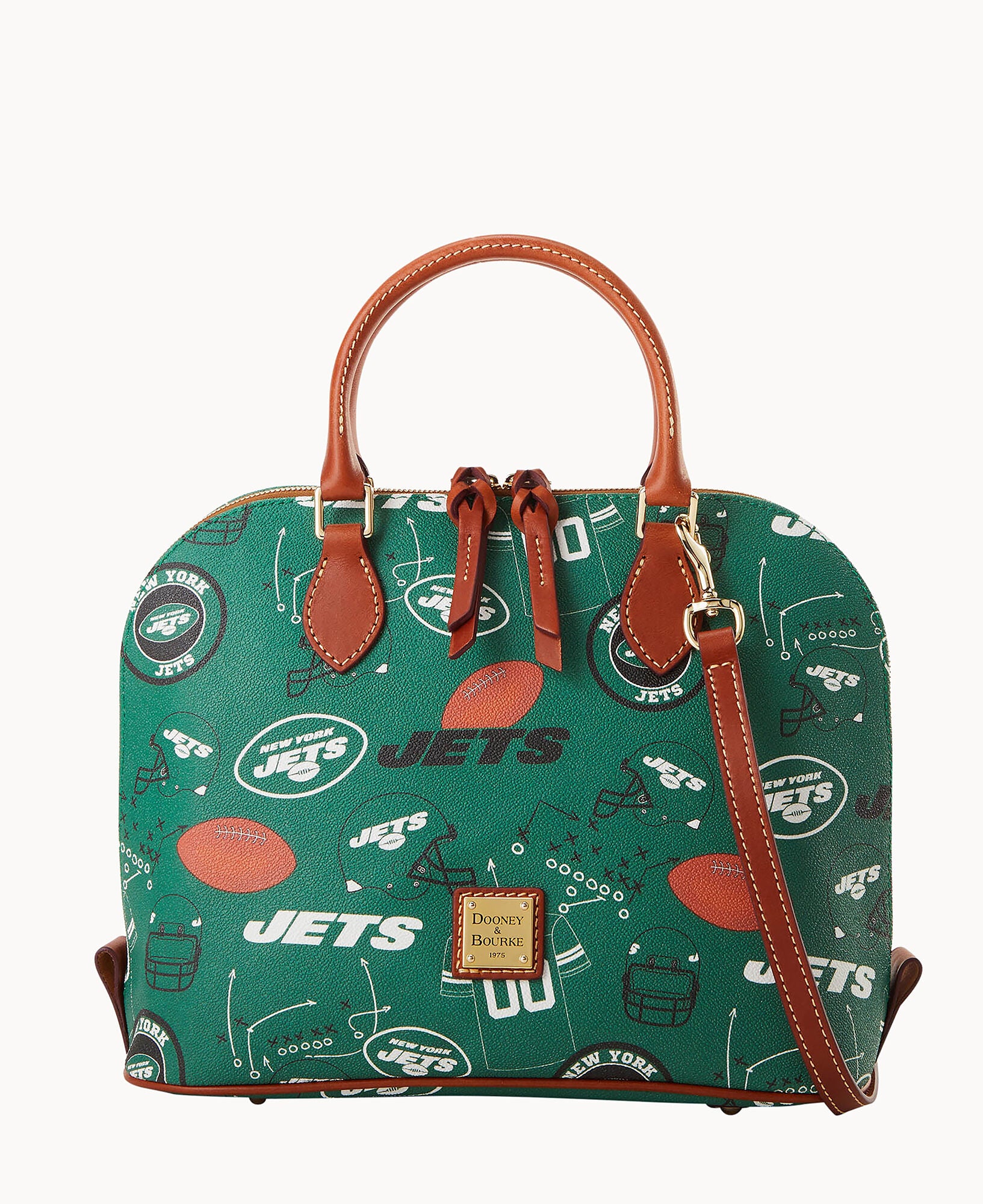 NFL Jets Zip Zip Satchel
