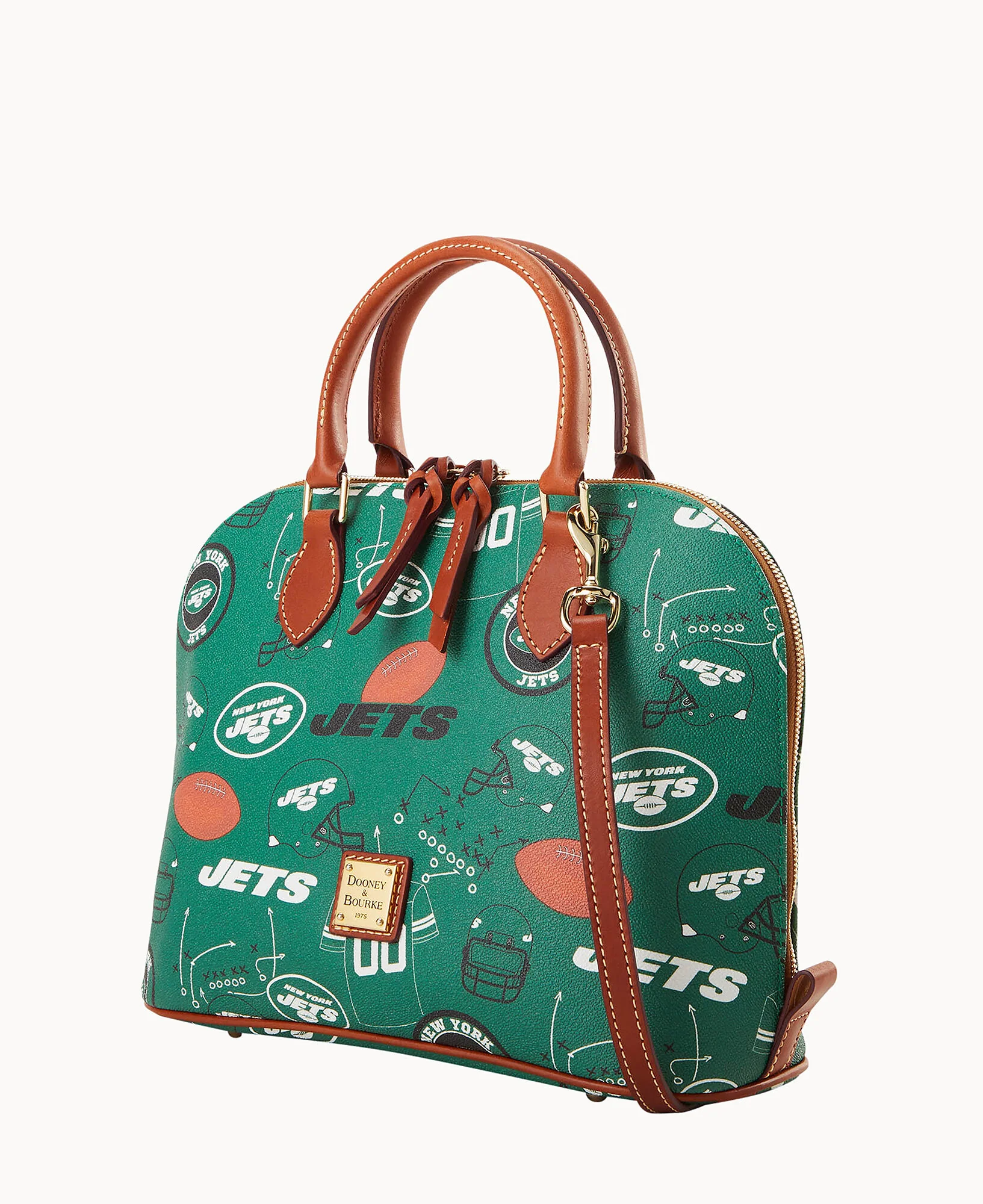 NFL Jets Zip Zip Satchel - Image 2