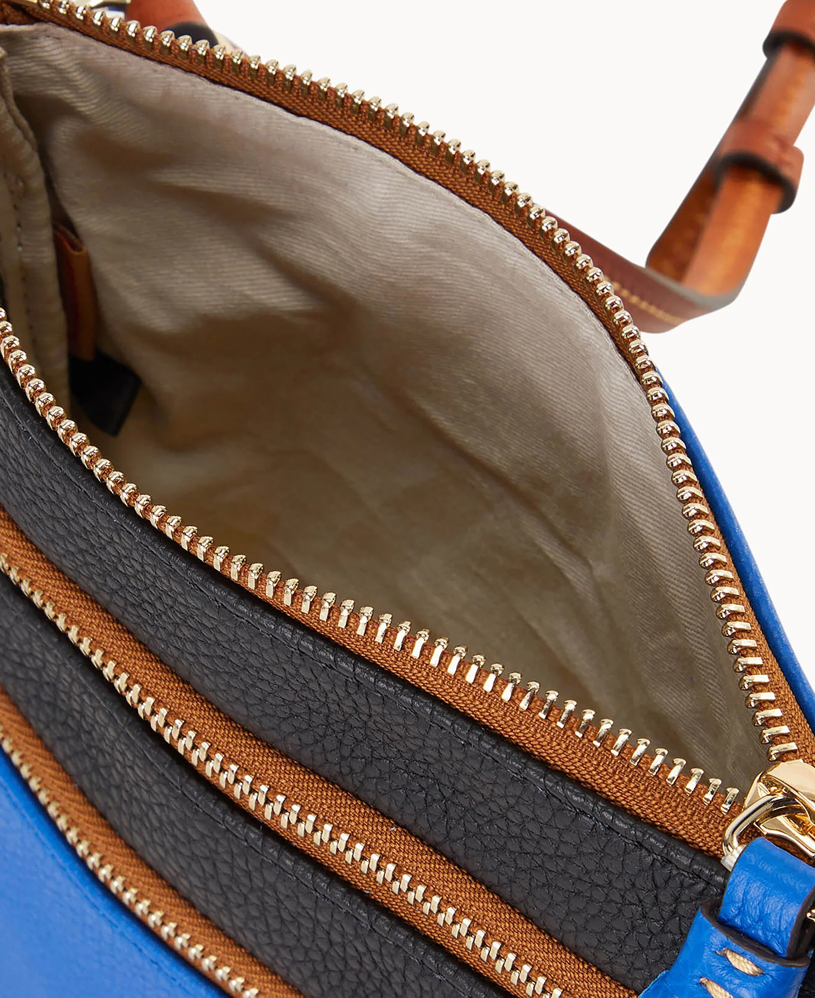 NFL NY Giants Triple Zip Crossbody - Image 2