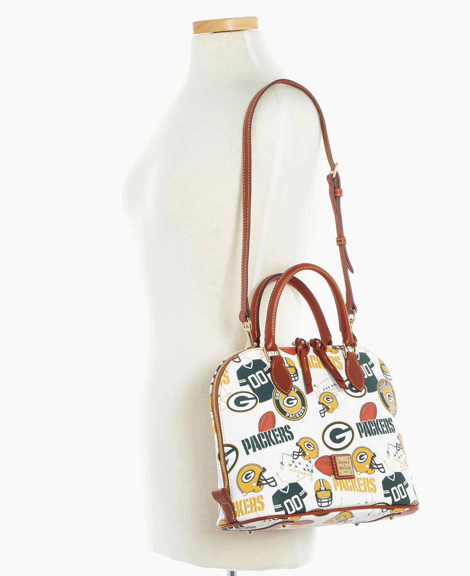 NFL Packers Zip Zip Satchel - Image 8