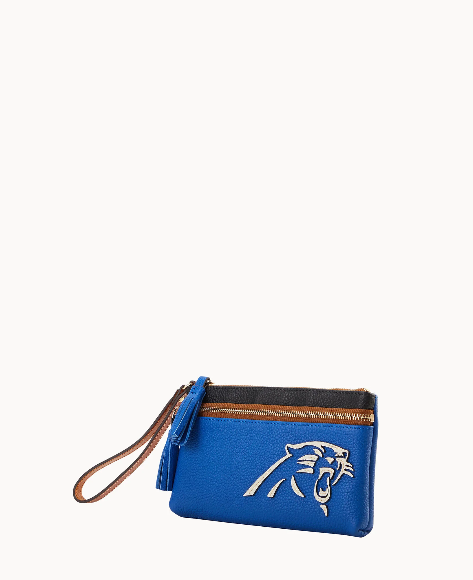 NFL Panthers Double Zip Wristlet - Image 2