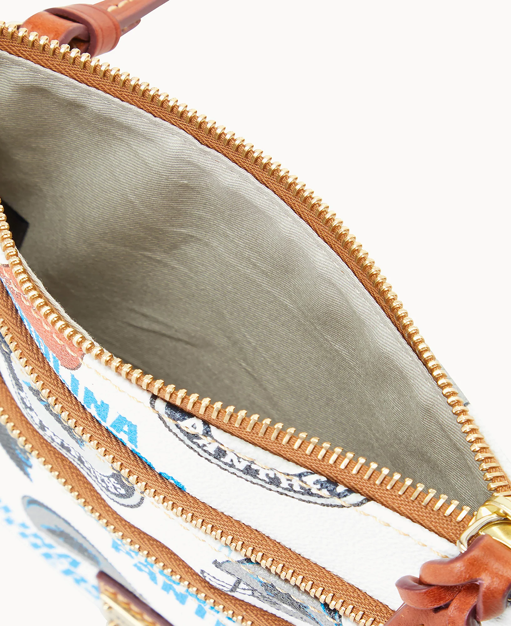 NFL Panthers Triple Zip Crossbody - Image 3
