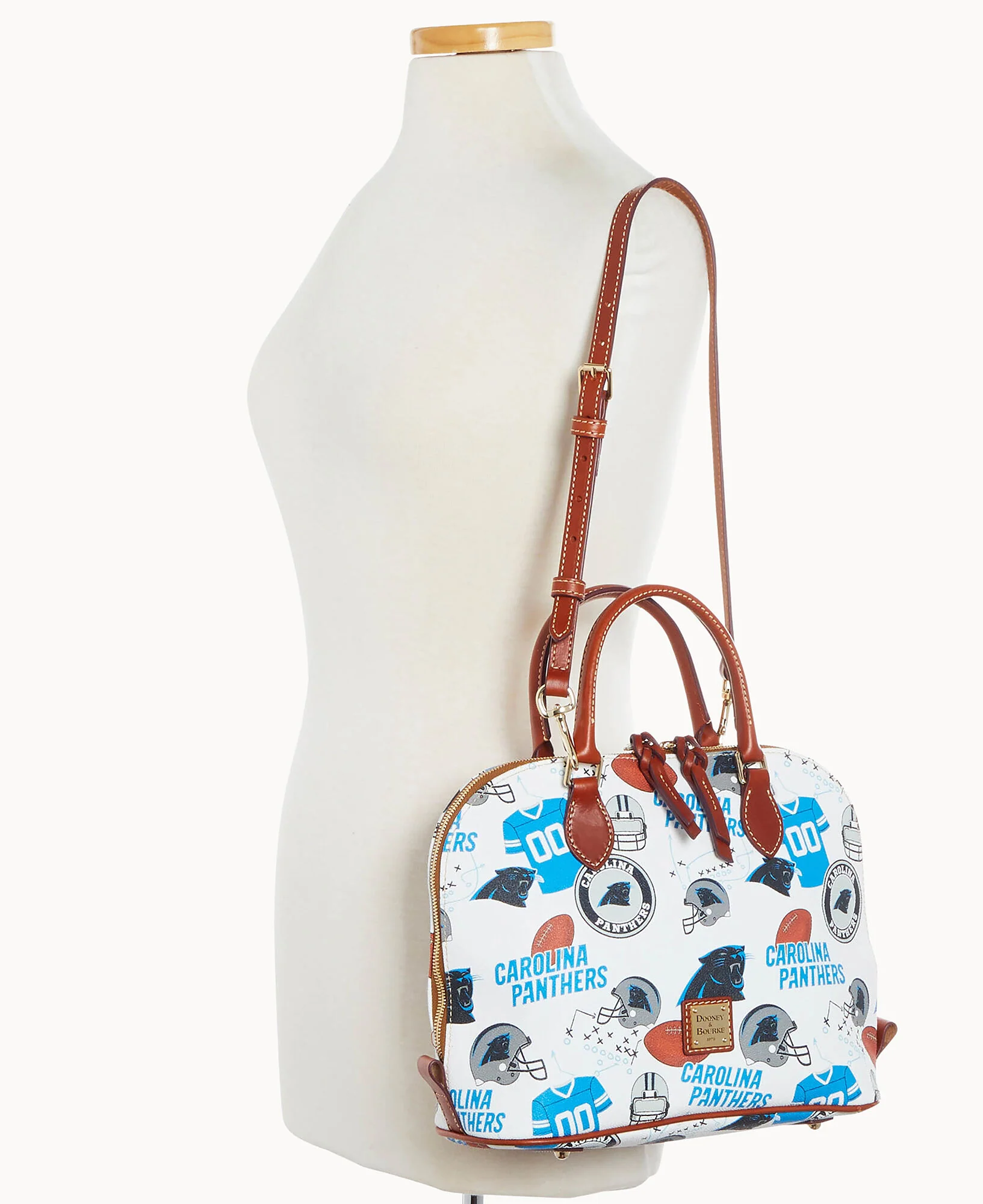 NFL Panthers Zip Zip Satchel - Image 4