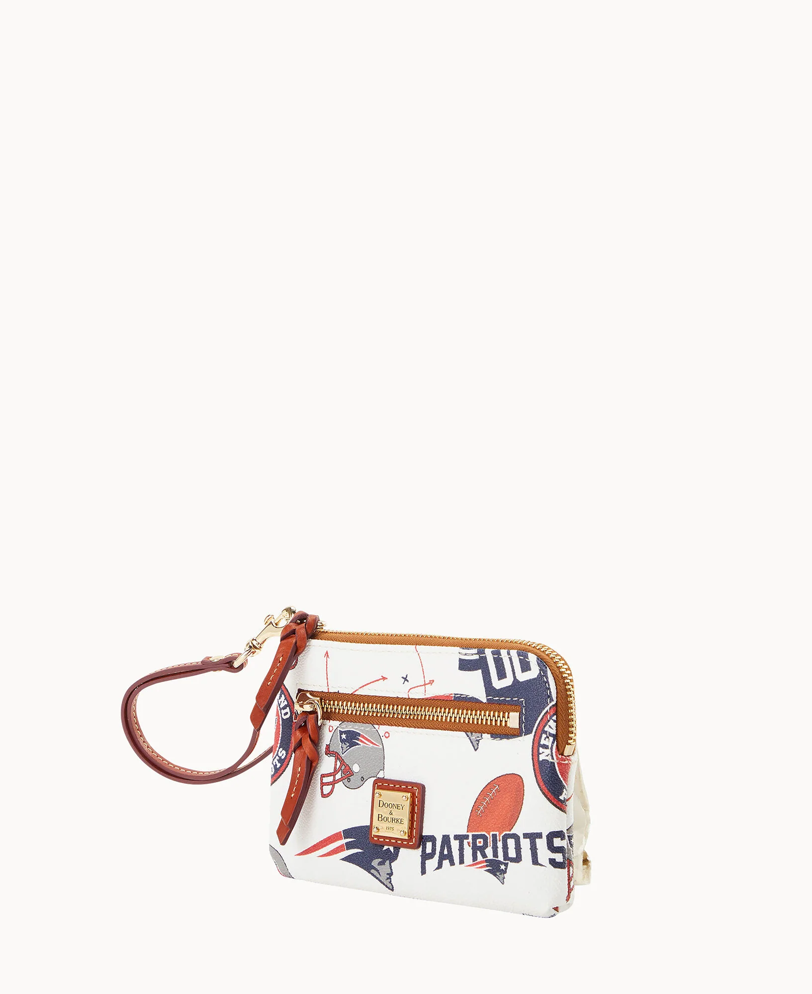 NFL Patriots Zip Around Wristlet - Image 2