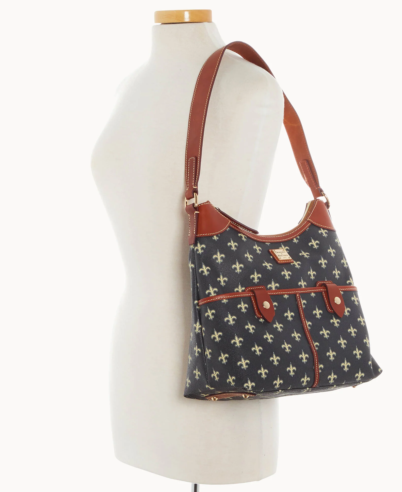 NFL Saints Zip Hobo - Image 2