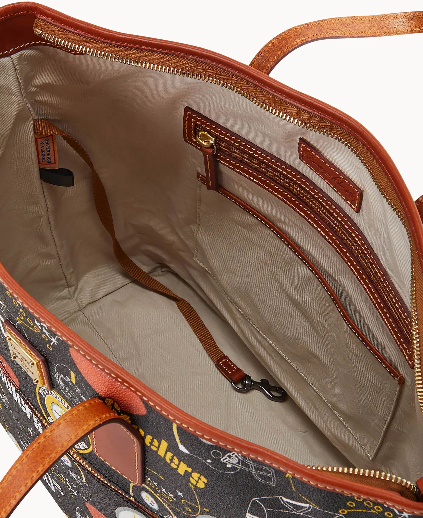 NFL Steelers Zip Tote - Image 3