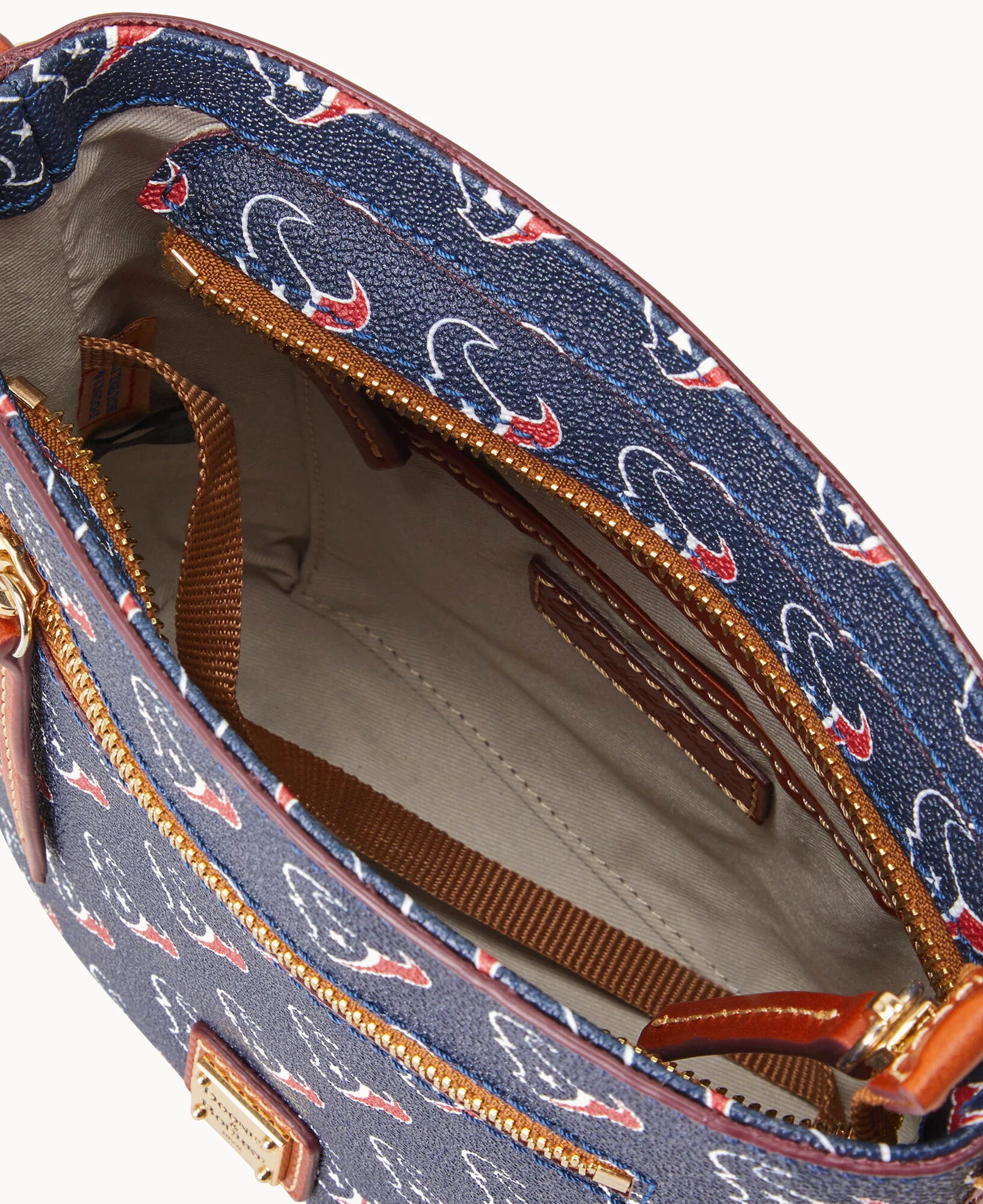 NFL Texans Small Zip Crossbody - Image 3