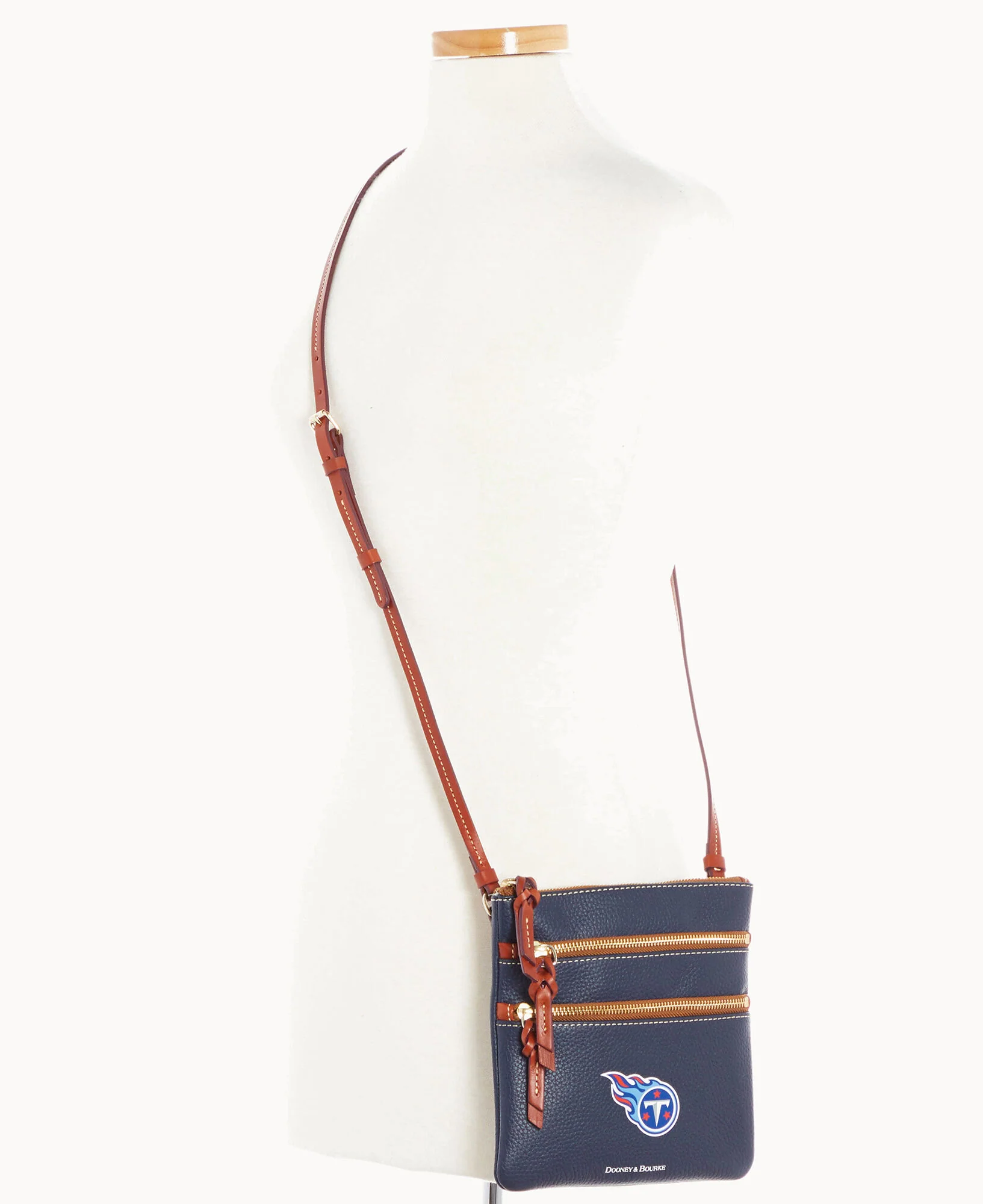 NFL Titans Triple Zip Crossbody - Image 4
