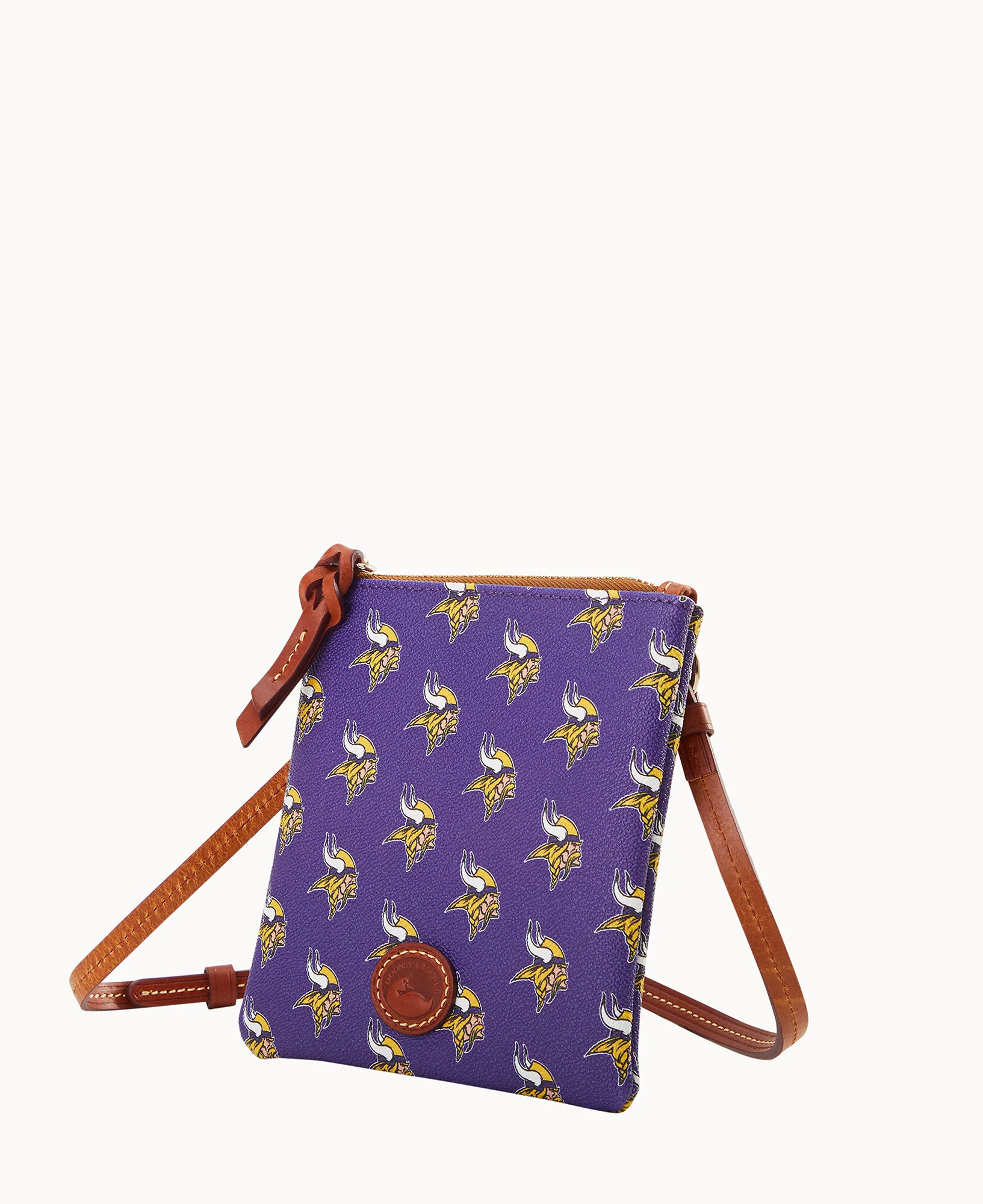 NFL Vikings Small North South Top Zip Crossbody - Image 2