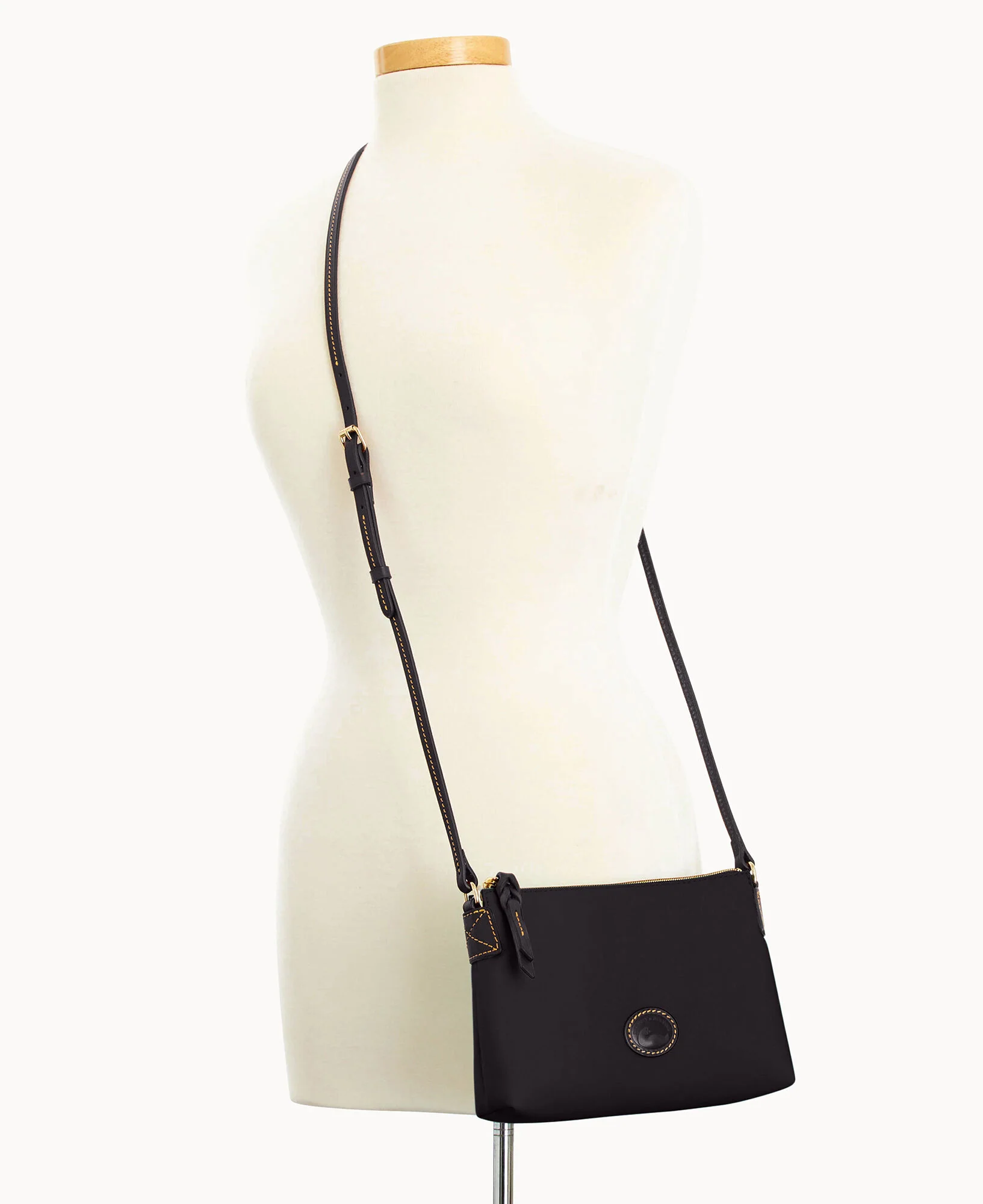 Nylon Crossbody Pouchette - Image 9