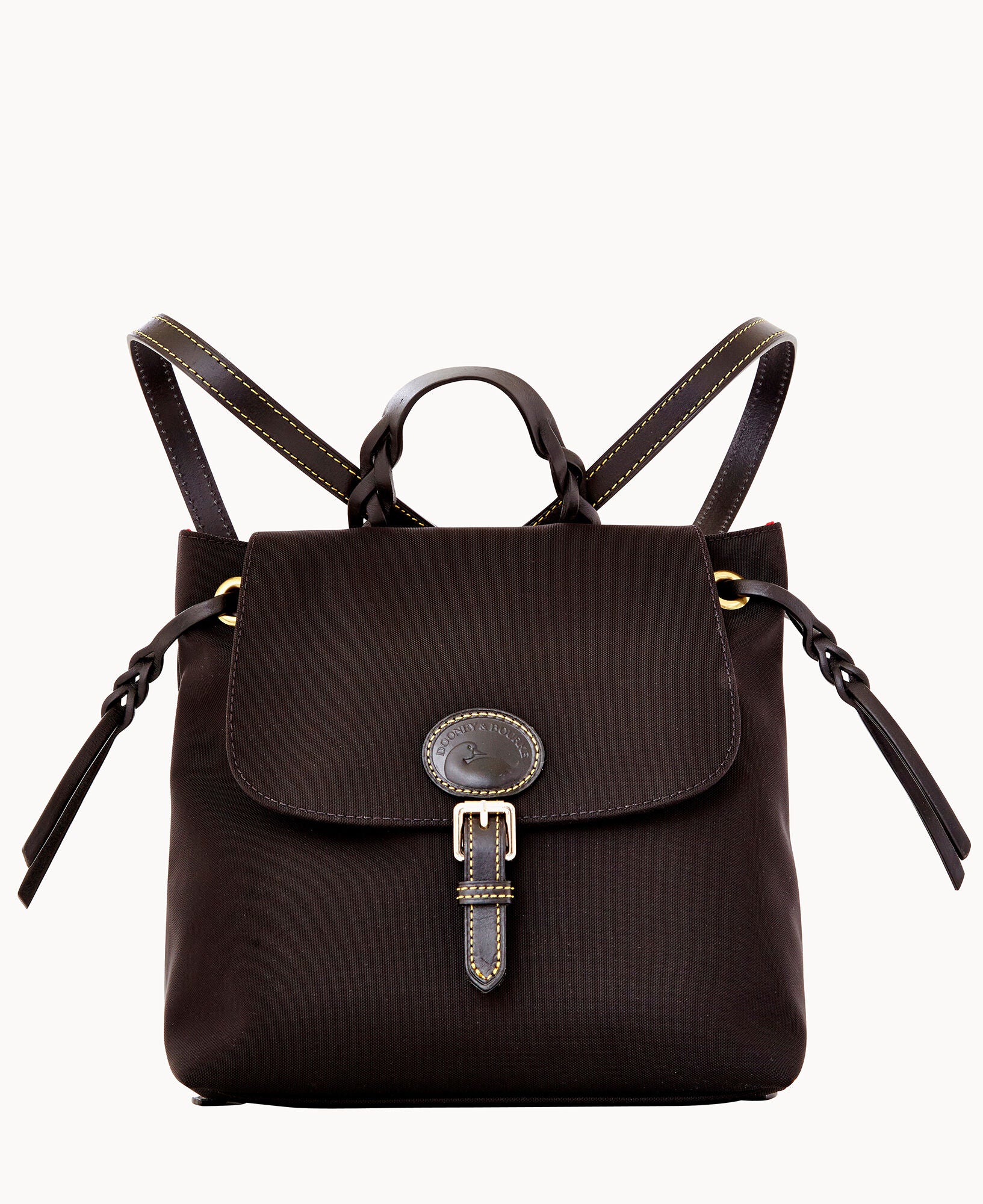 Nylon Flap Backpack - Image 5