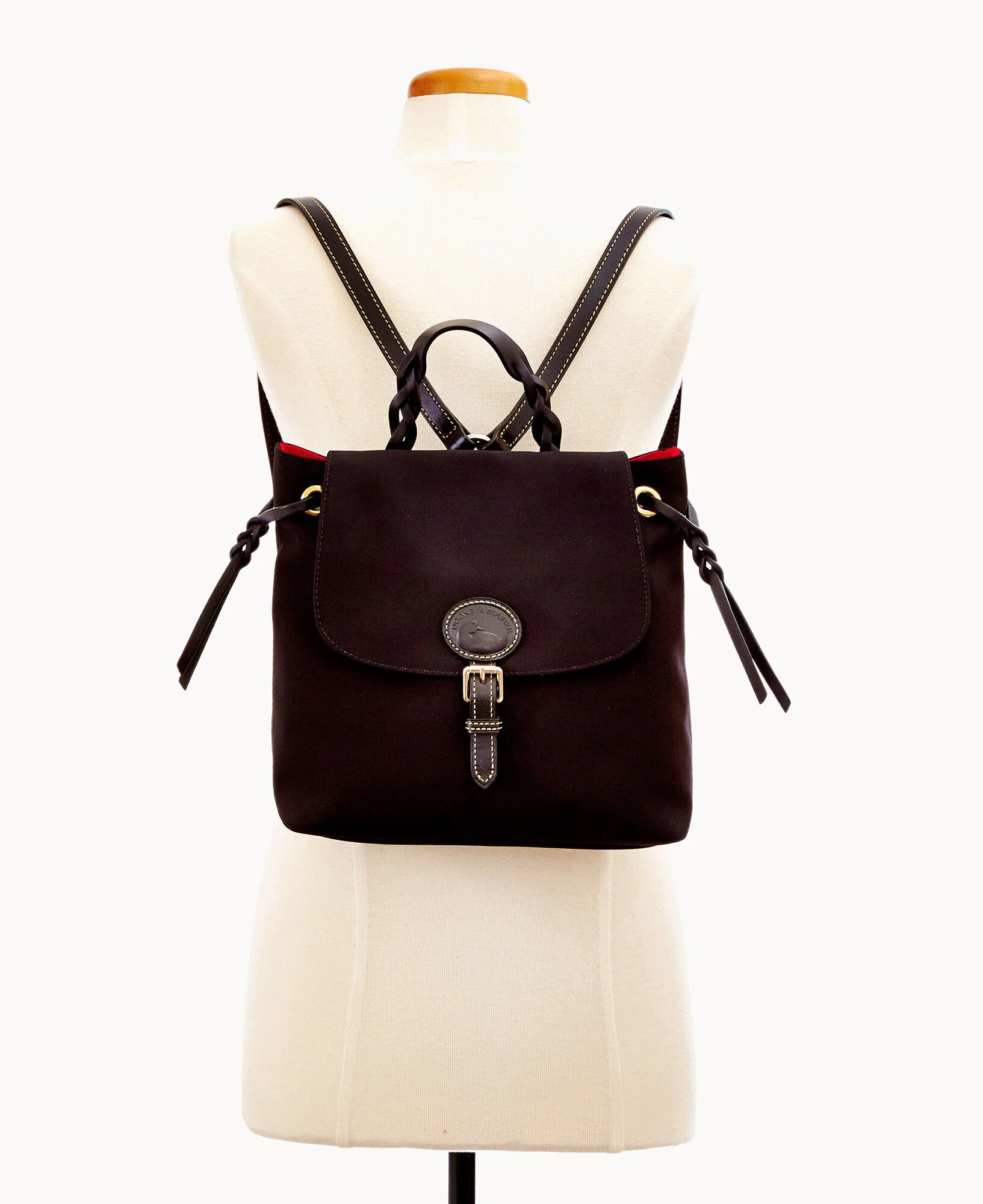 Nylon Flap Backpack - Image 8