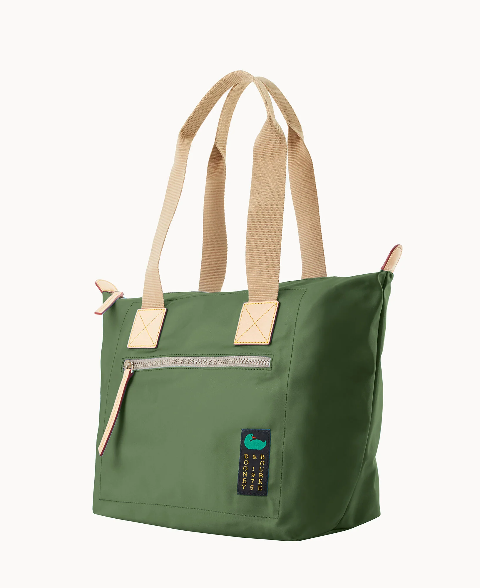 Nylon Front Zip Tote - Image 100