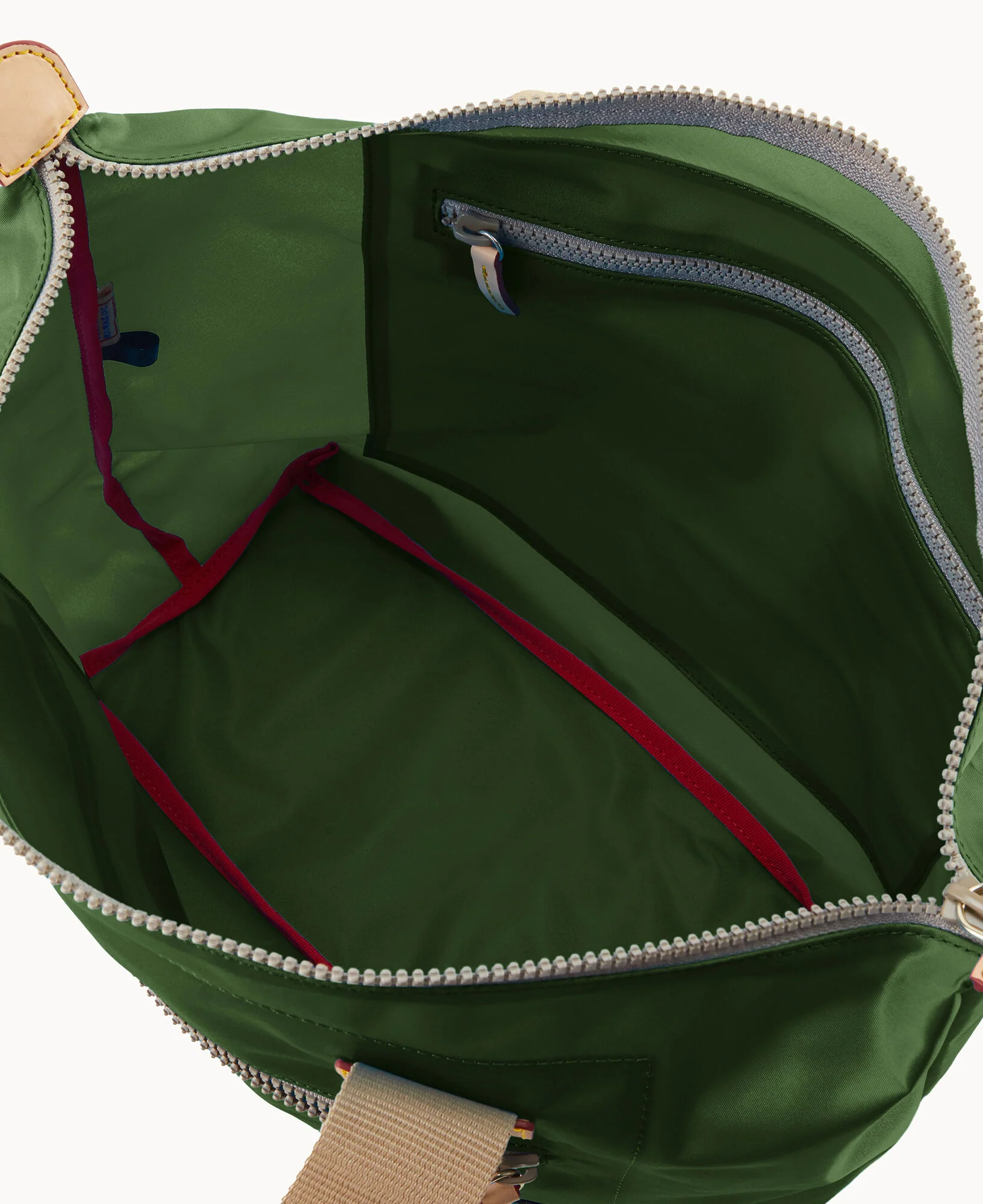 Nylon Front Zip Tote - Image 101