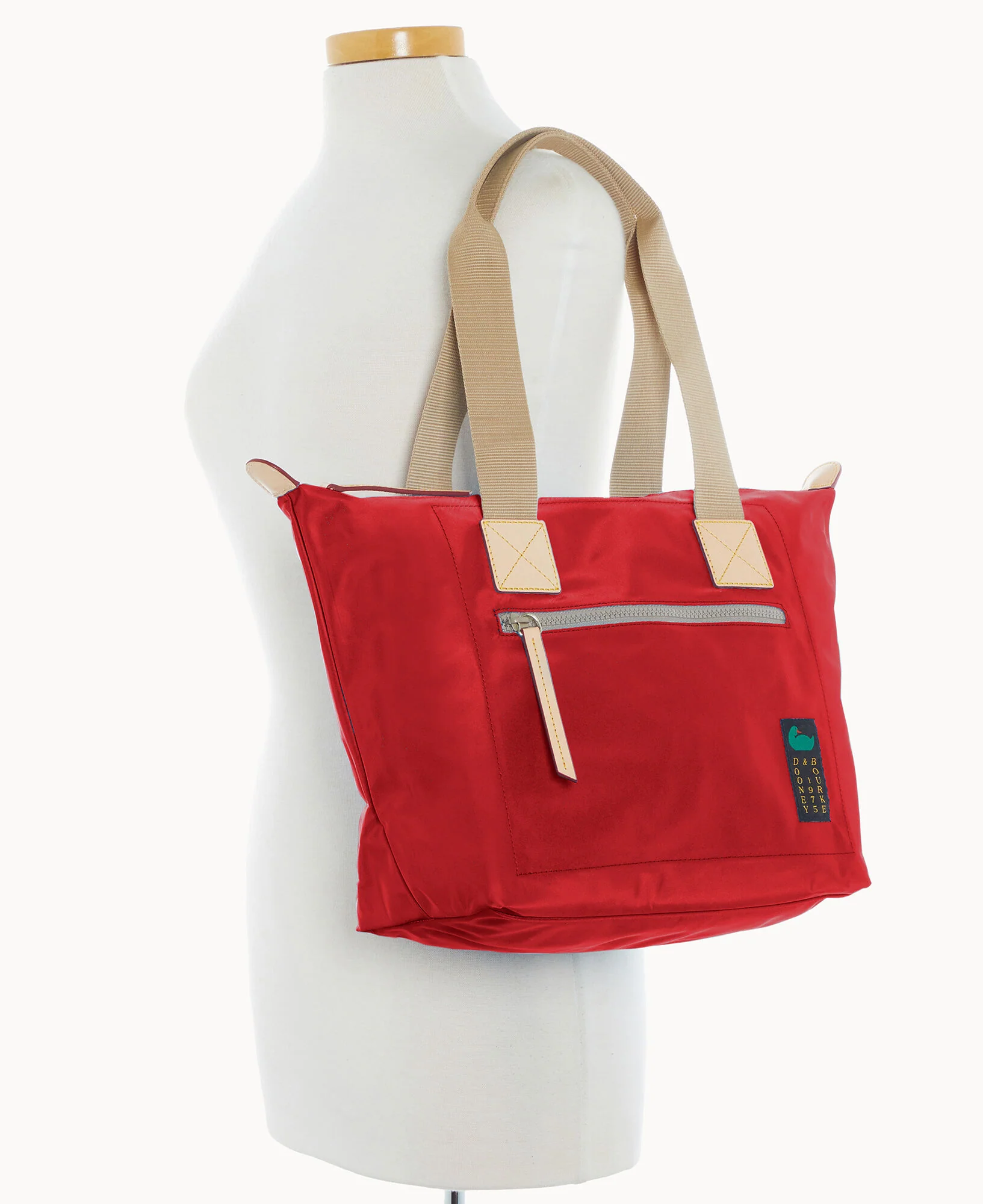 Nylon Front Zip Tote - Image 118