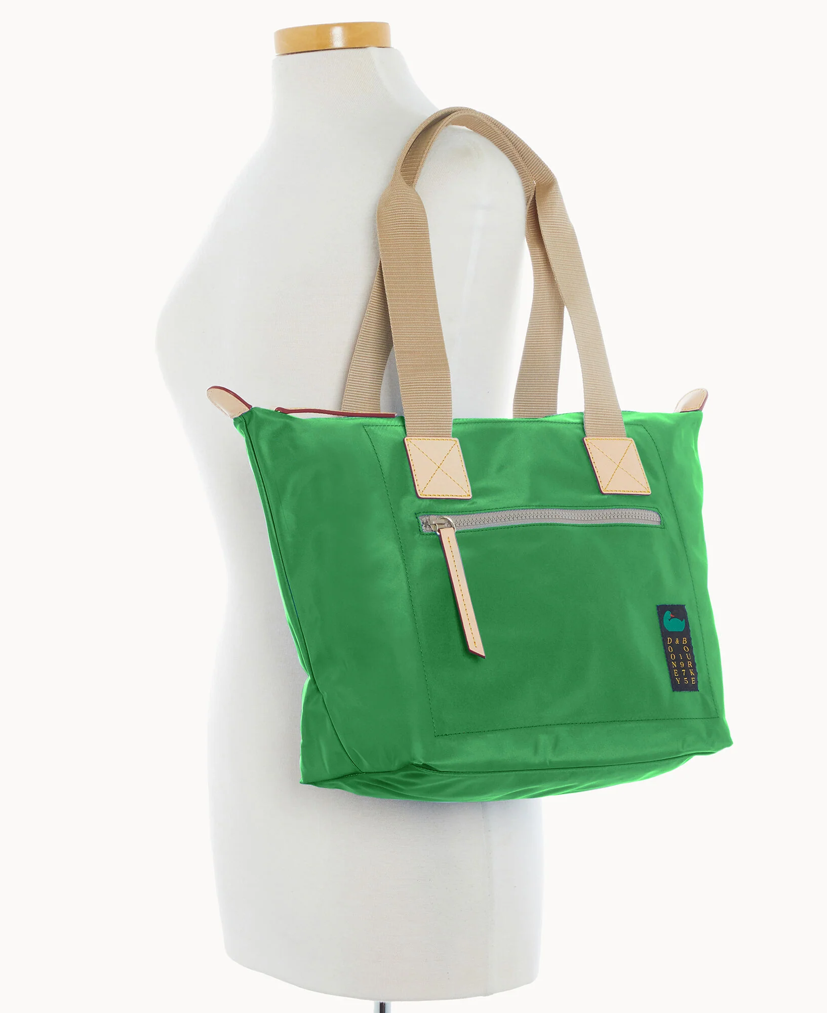 Nylon Front Zip Tote - Image 127