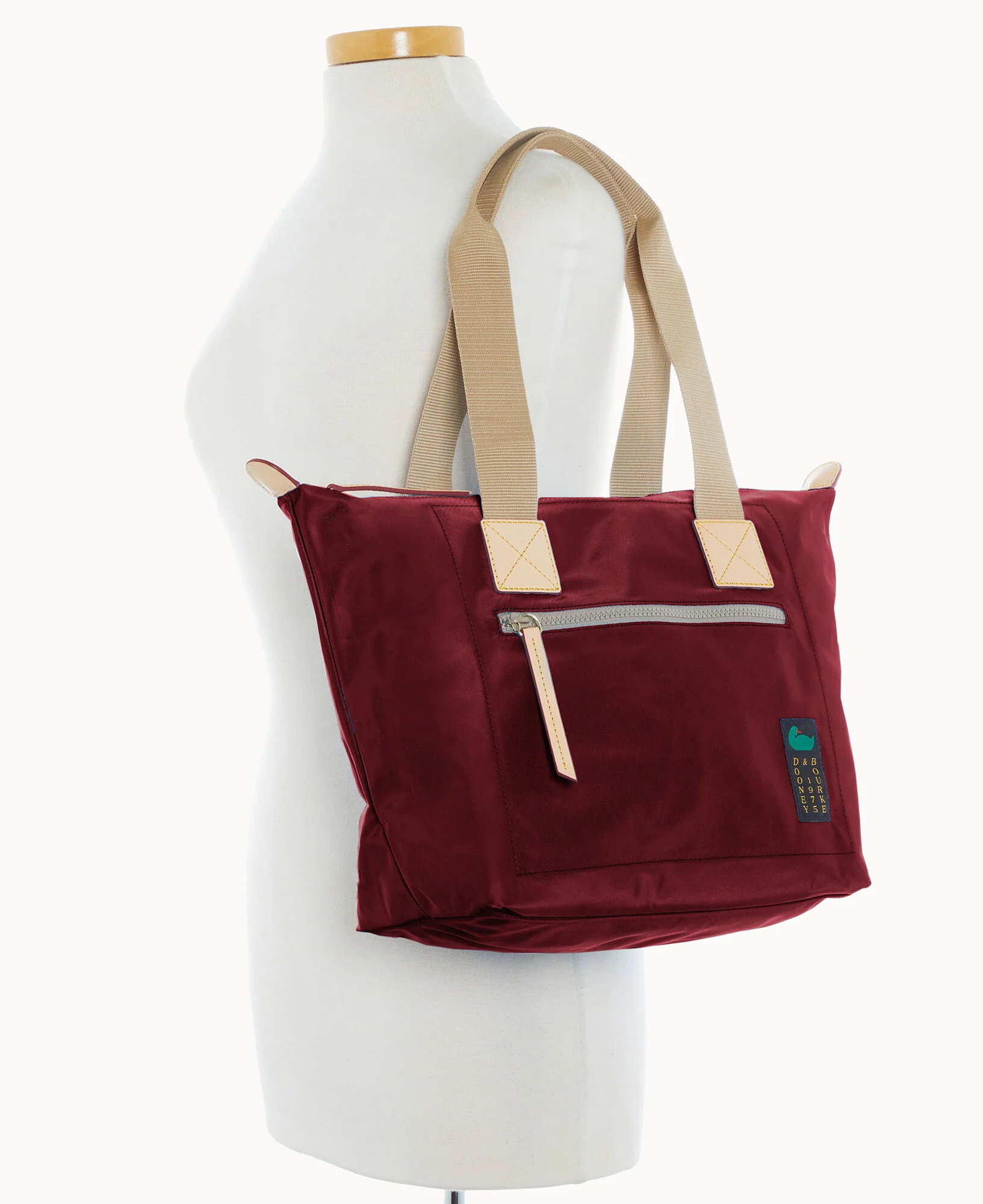 Nylon Front Zip Tote - Image 137