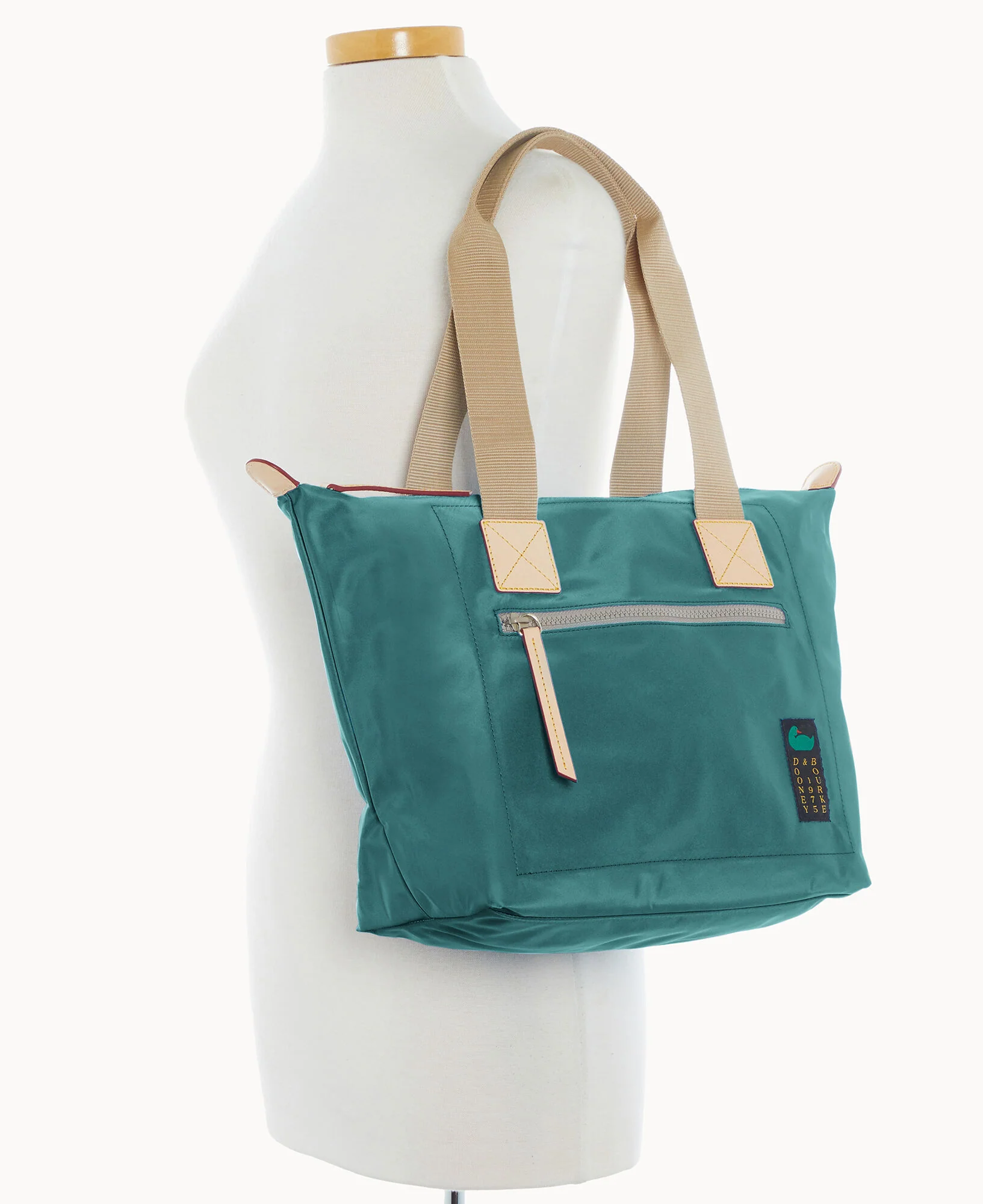 Nylon Front Zip Tote - Image 15