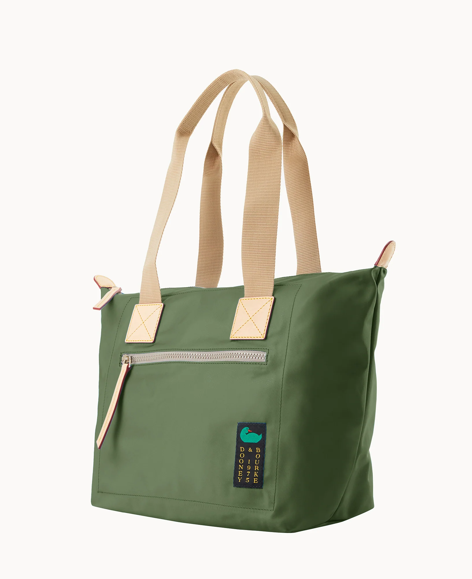 Nylon Front Zip Tote - Image 75