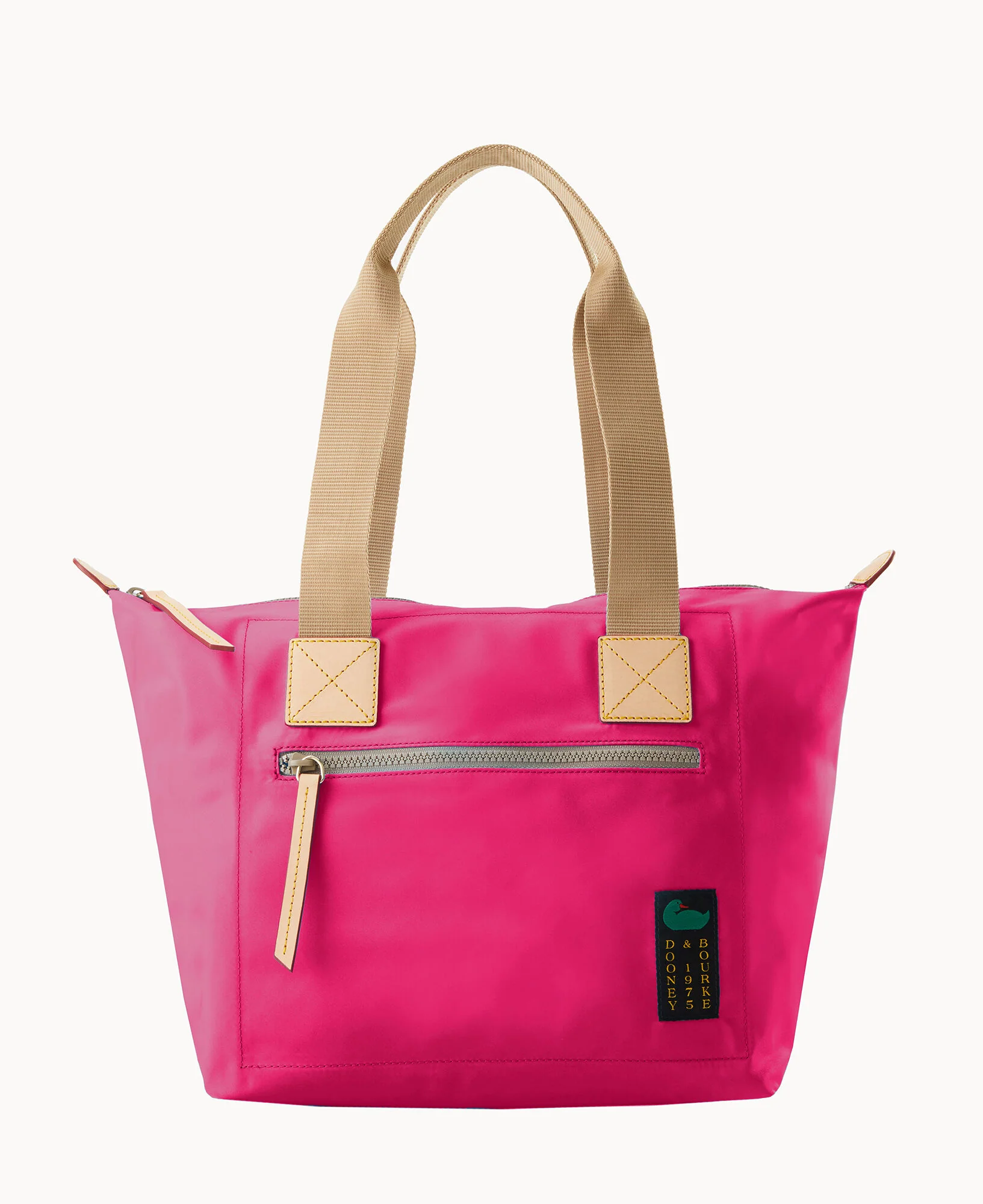 Nylon Front Zip Tote - Image 84