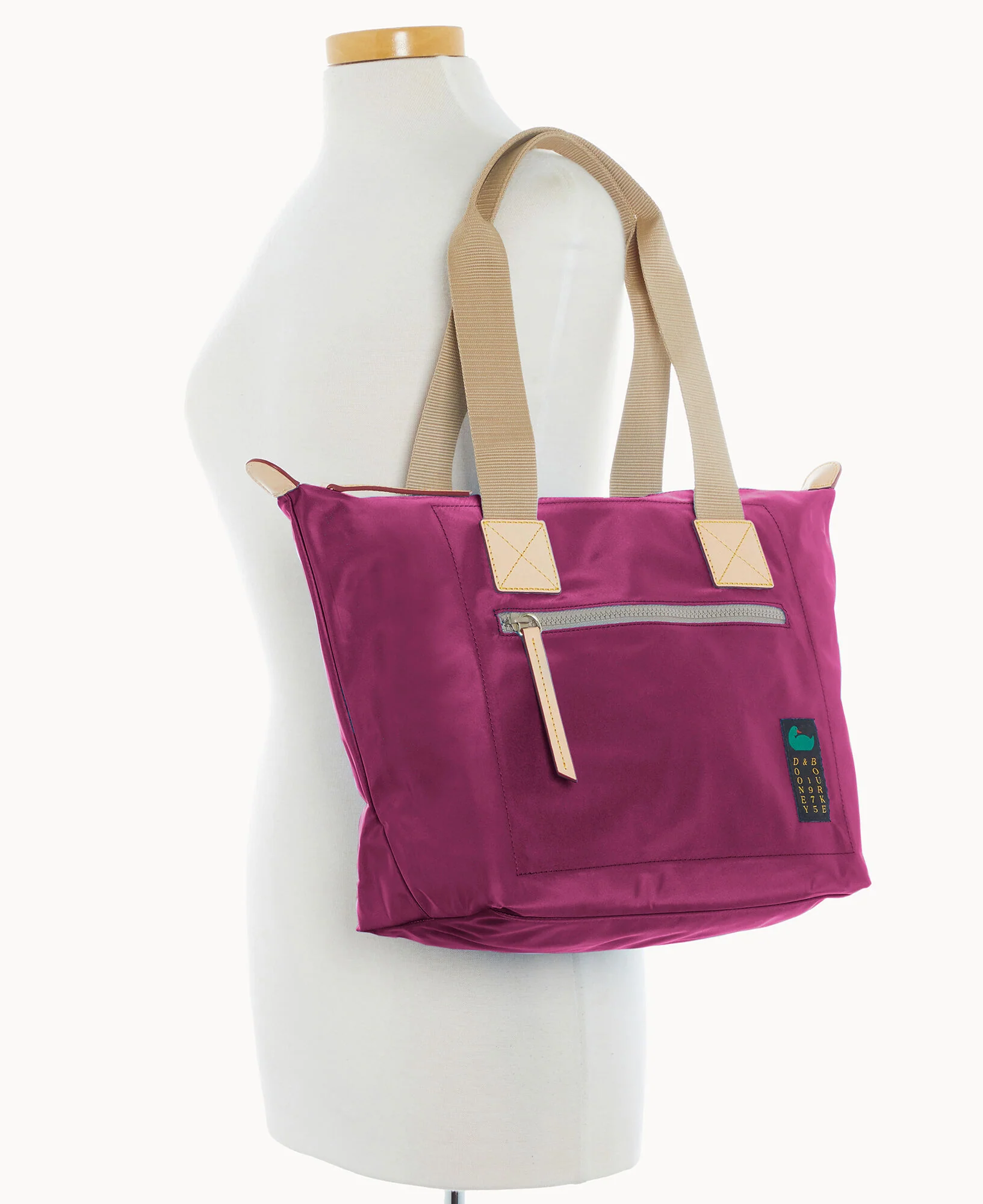 Nylon Front Zip Tote - Image 98