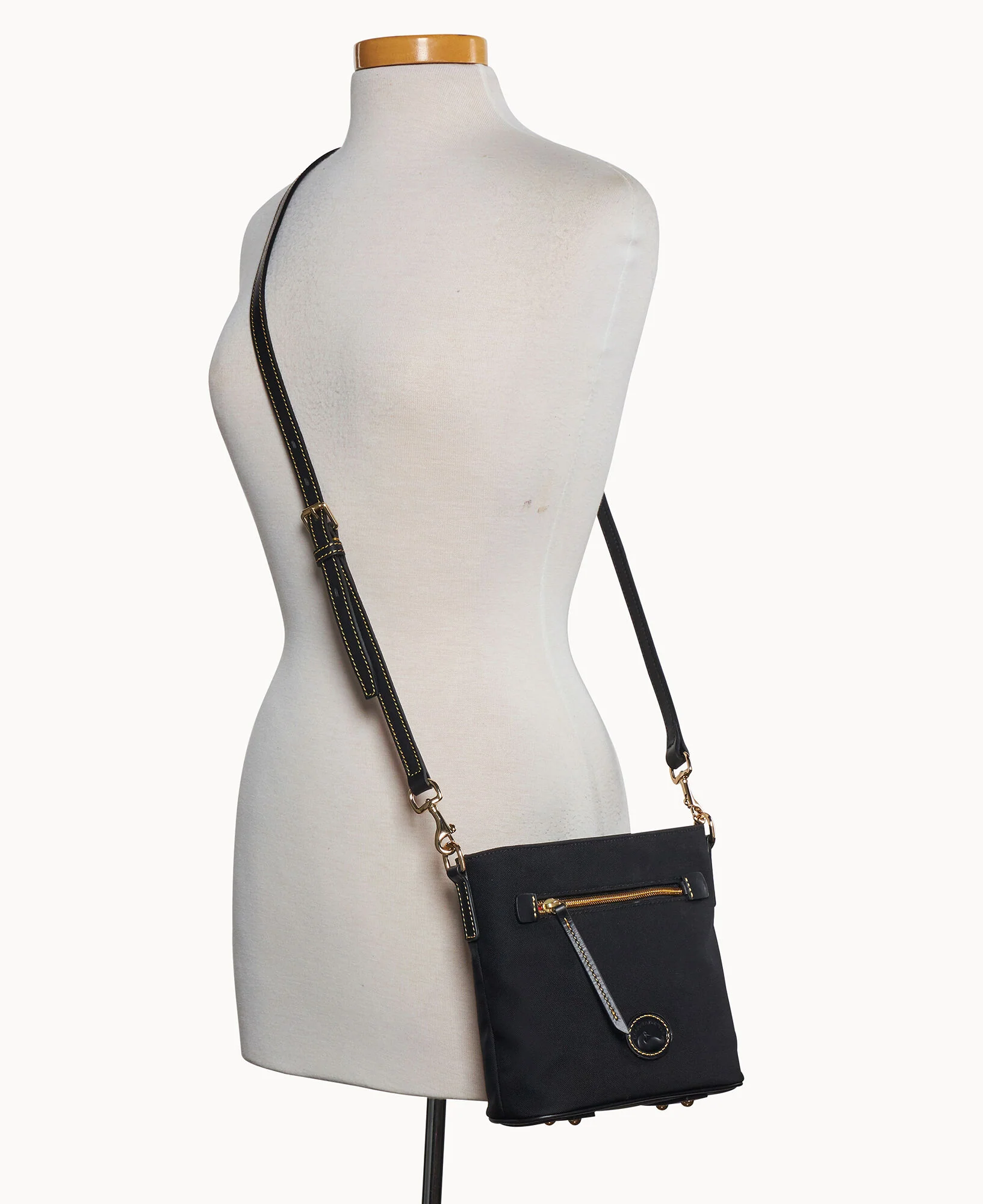 Nylon Small Zip Crossbody - Image 4