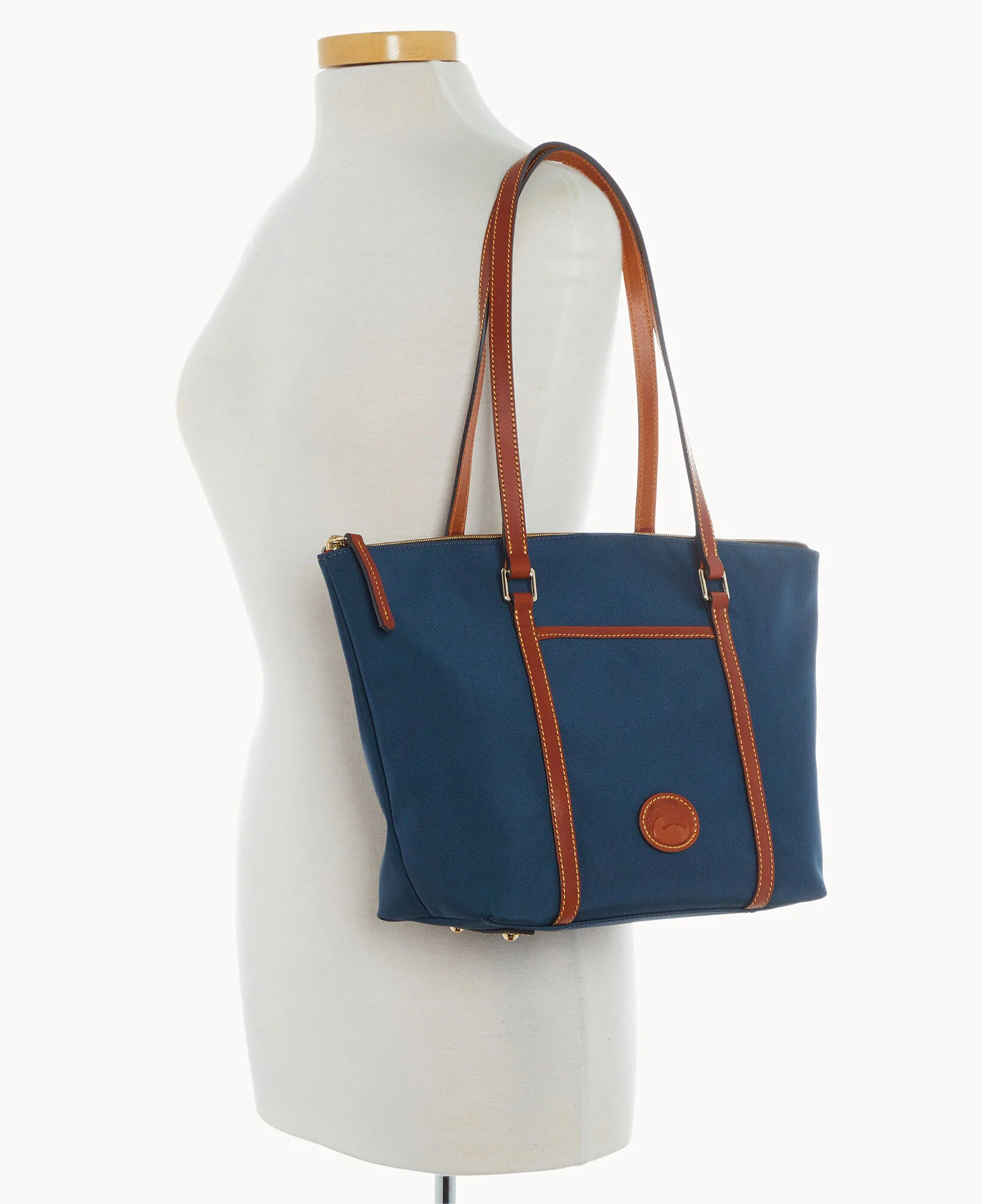 Nylon Zip Pocket Tote - Image 20
