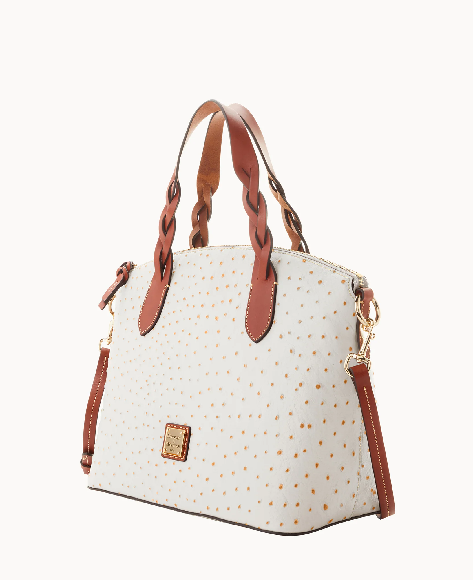 Ostrich Celeste Satchel - Image 2
