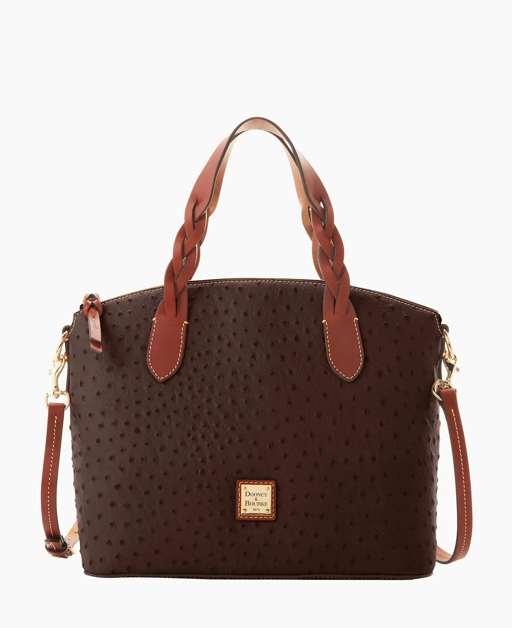 Ostrich Celeste Satchel - Image 5