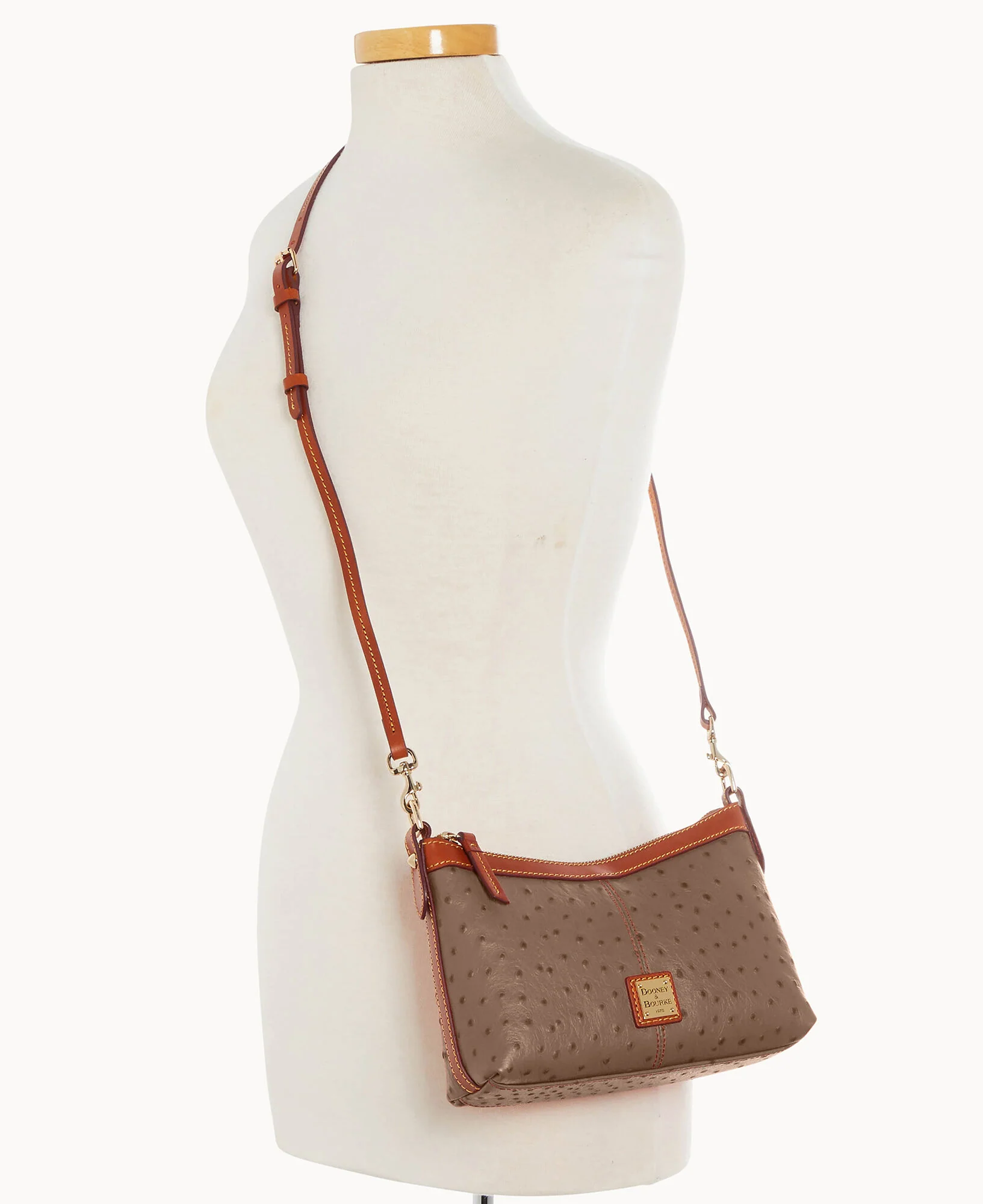 Ostrich Crossbody Pouch - Image 12