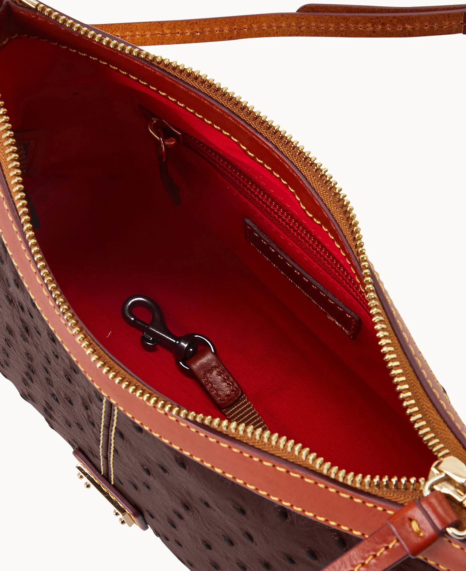 Ostrich Crossbody Pouch - Image 19