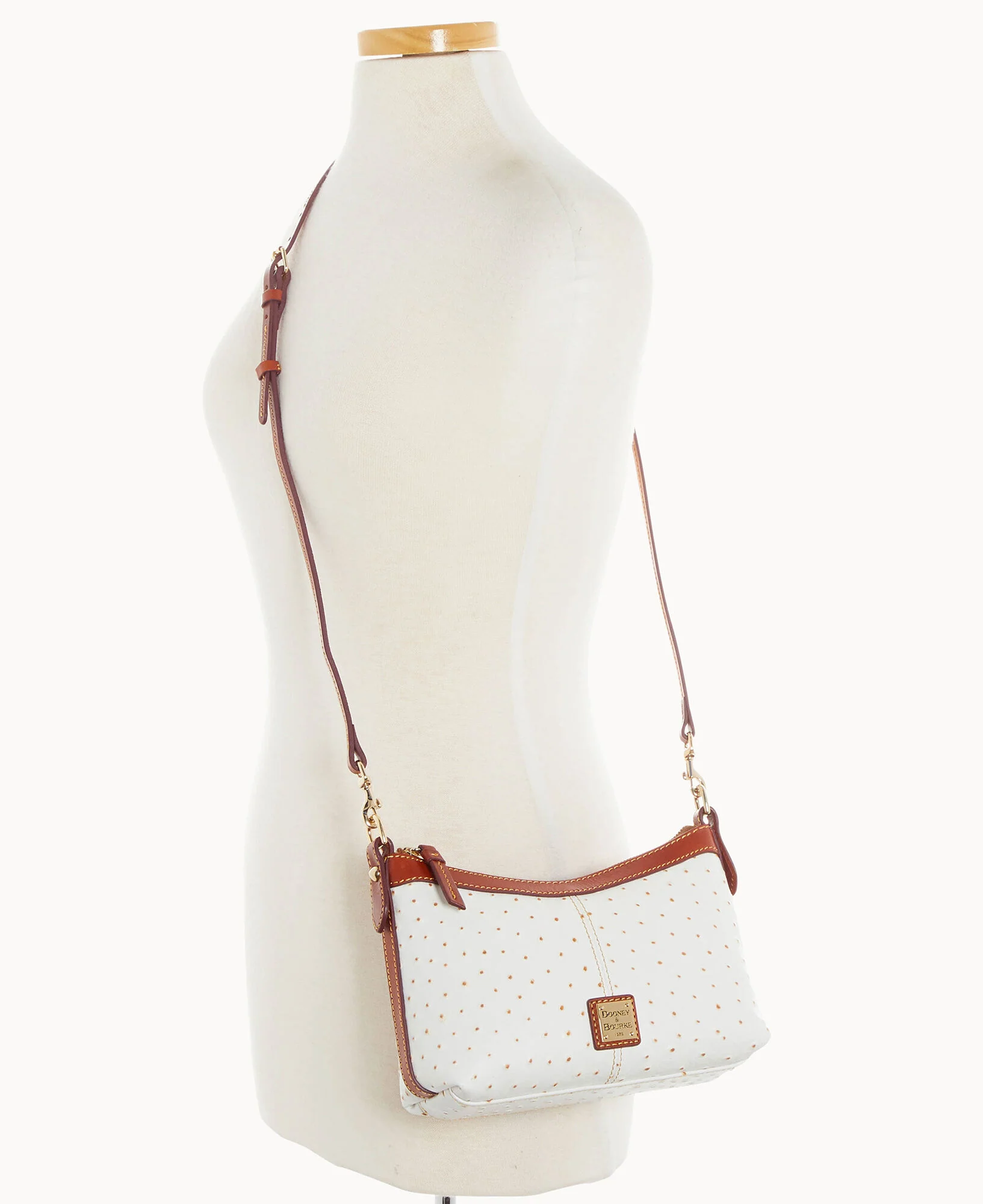 Ostrich Crossbody Pouch - Image 4
