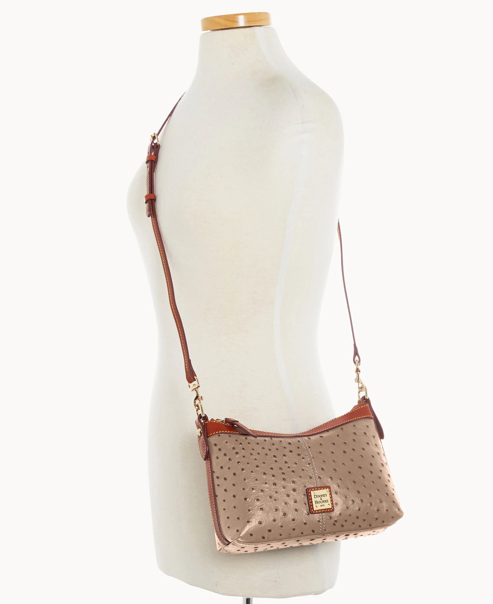Ostrich Crossbody Pouch - Image 8