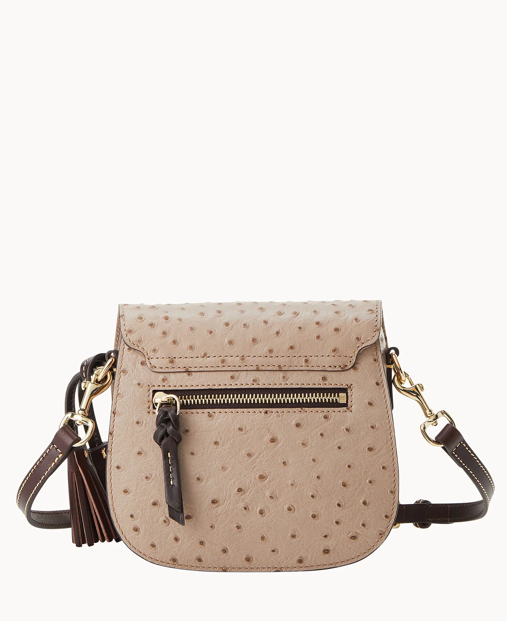 Ostrich Flap Crossbody - Image 4