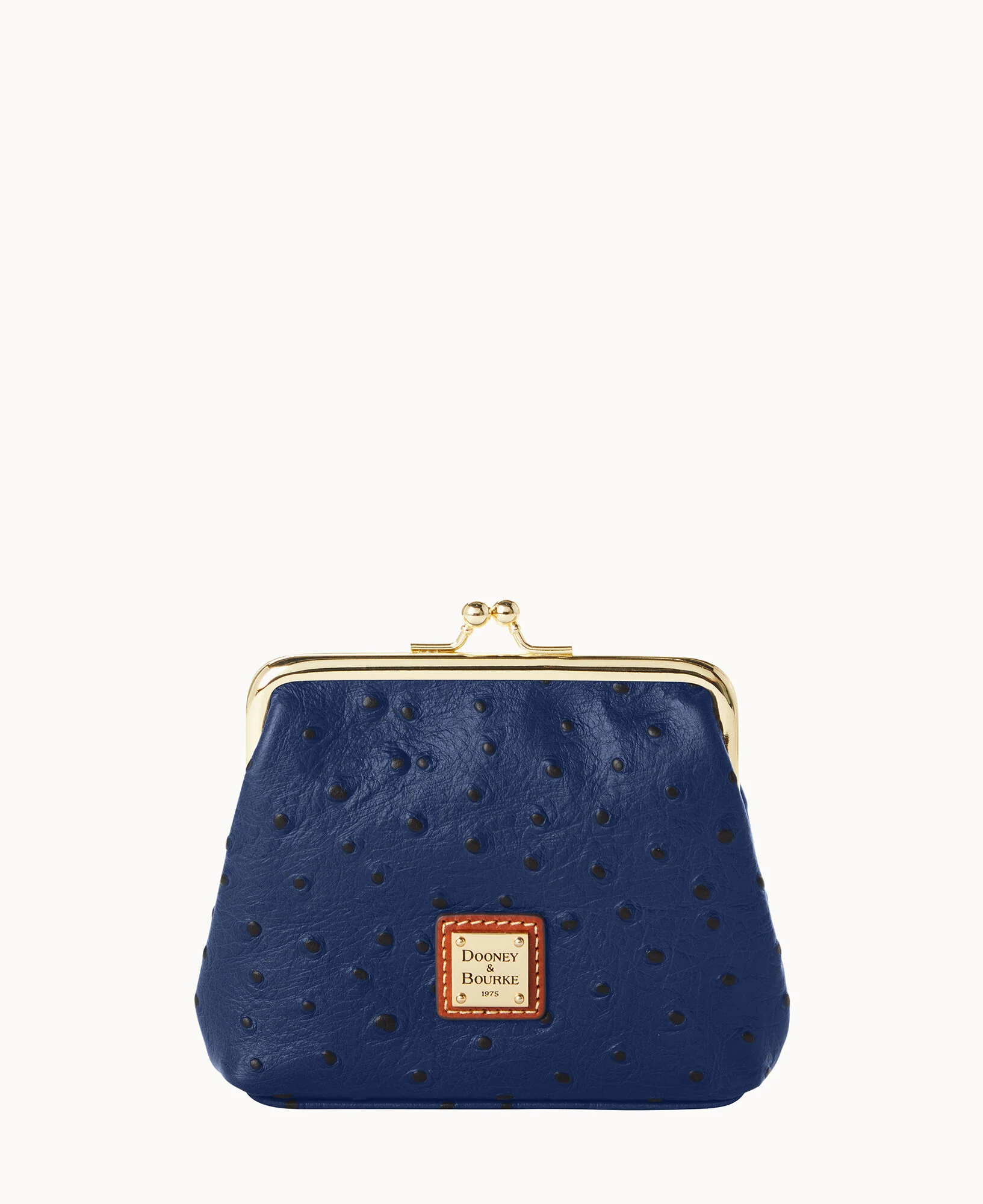 Ostrich Large Framed Purse - Image 4