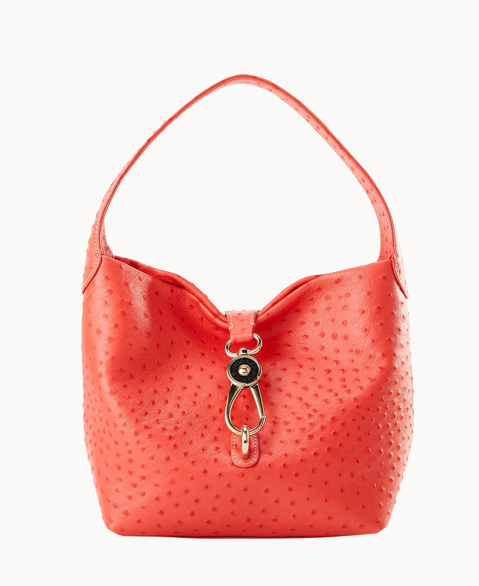 Ostrich Logo Lock Hobo - Image 7