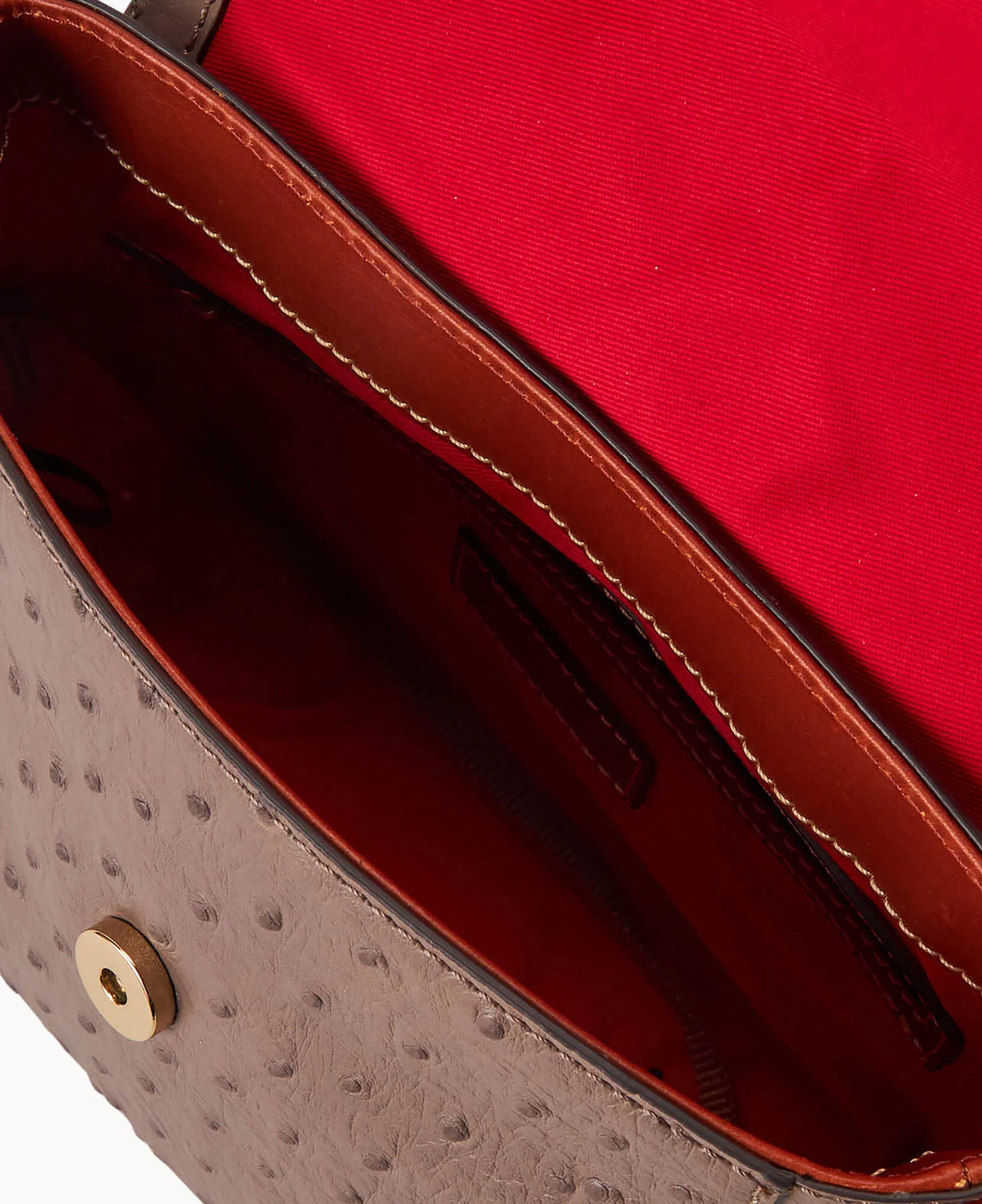 Ostrich Small Eliza Crossbody - Image 11