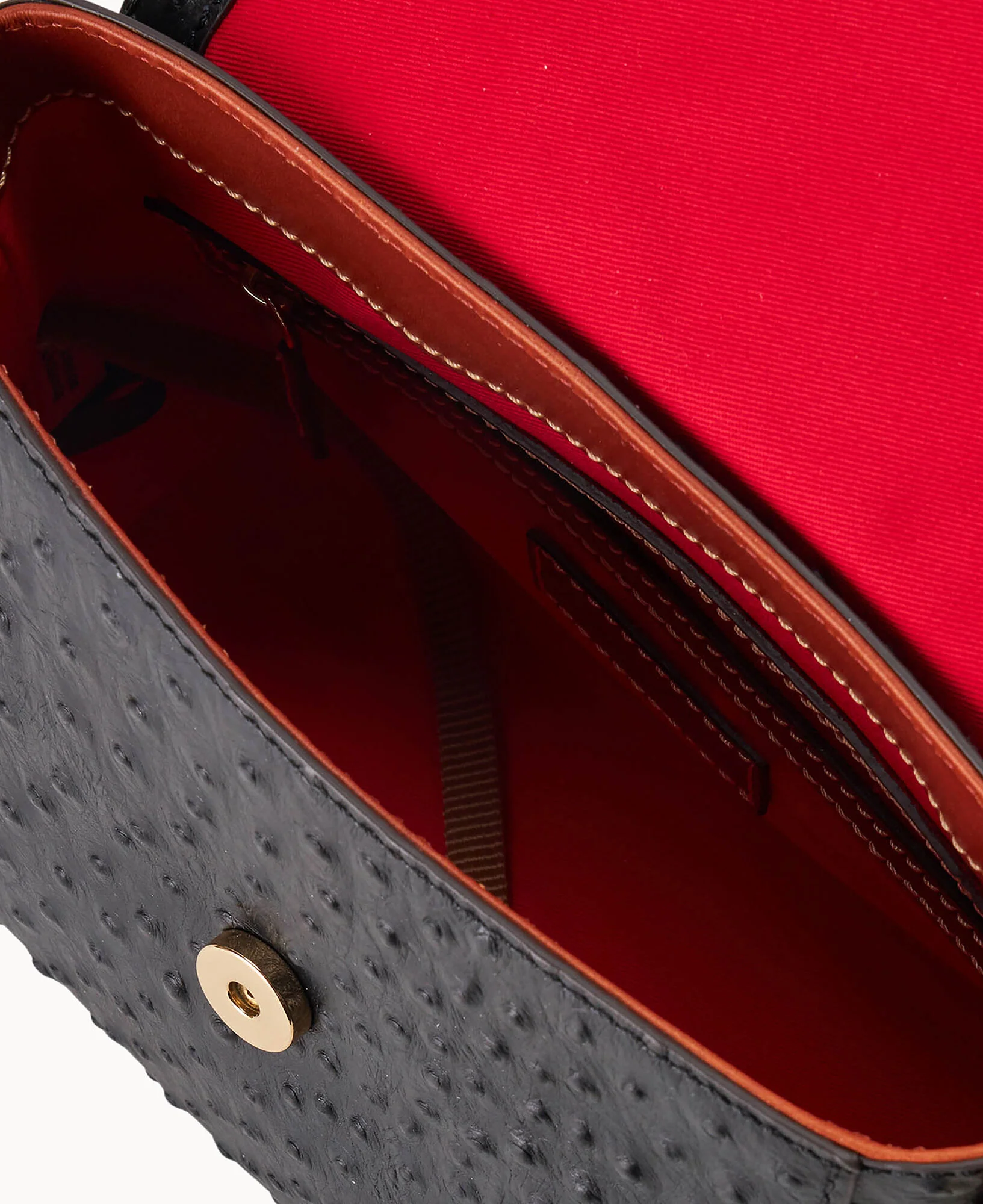 Ostrich Small Eliza Crossbody - Image 3