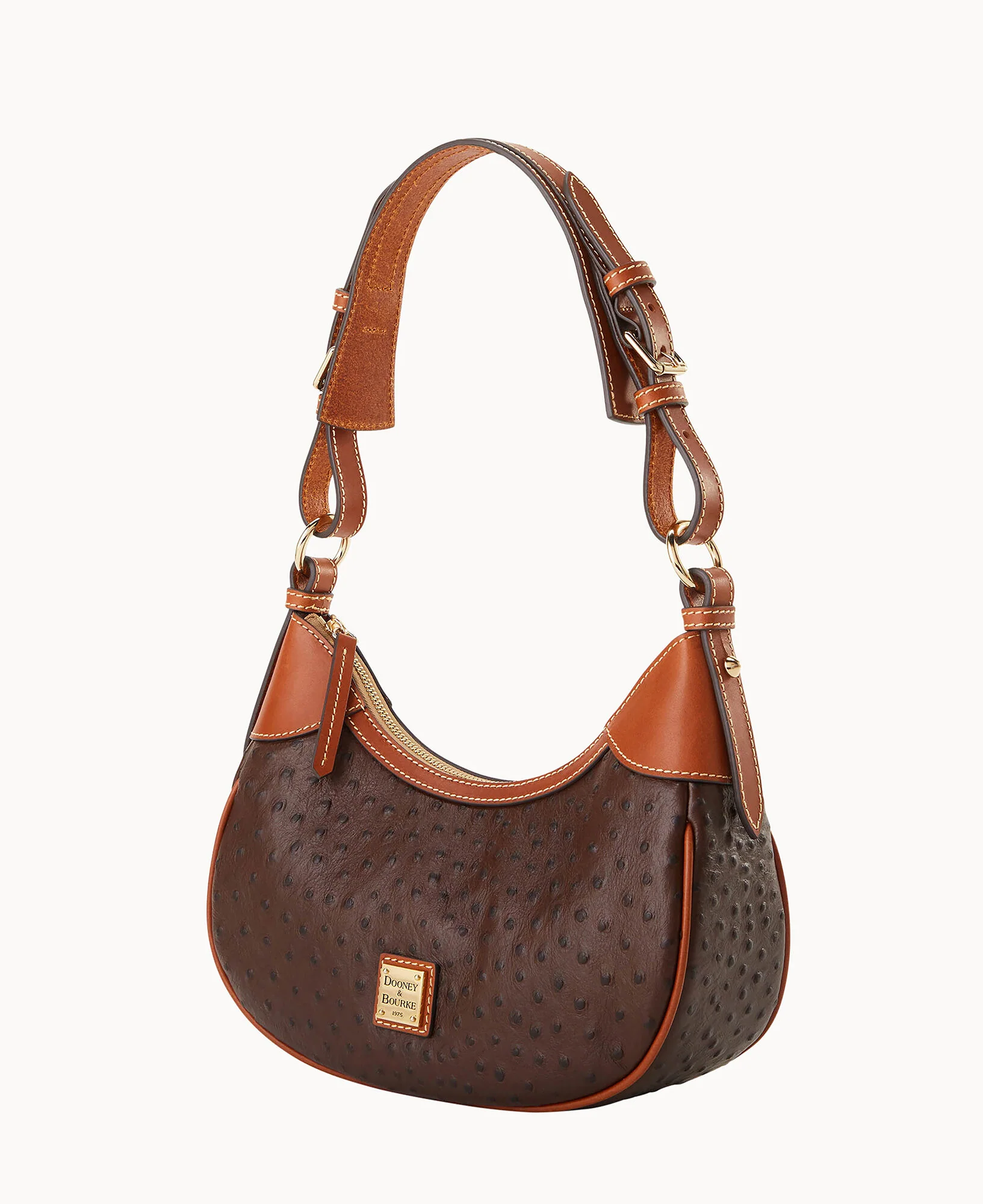 Ostrich Small Hobo - Image 18